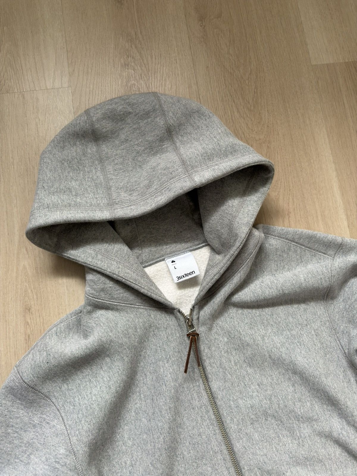 3sixteen 3sixteen Heavyweight Zip Hoodie Size US L / EU 52-54 / 3 - 2 Thumbnail