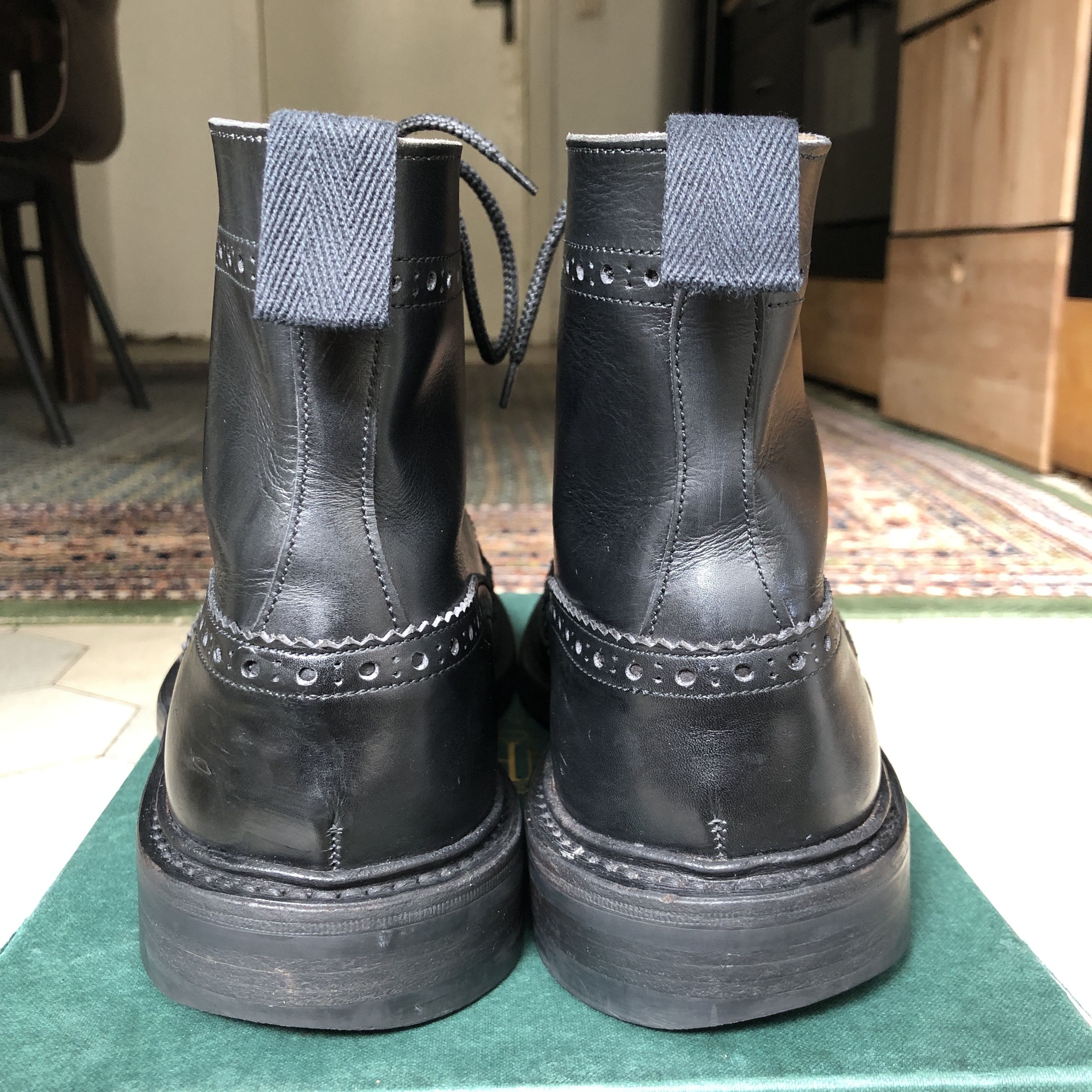 Tricker's Tricker's "Stow" brogue boots customised UK 10.5 Size US 11.5 / EU 44-45 - 5 Thumbnail