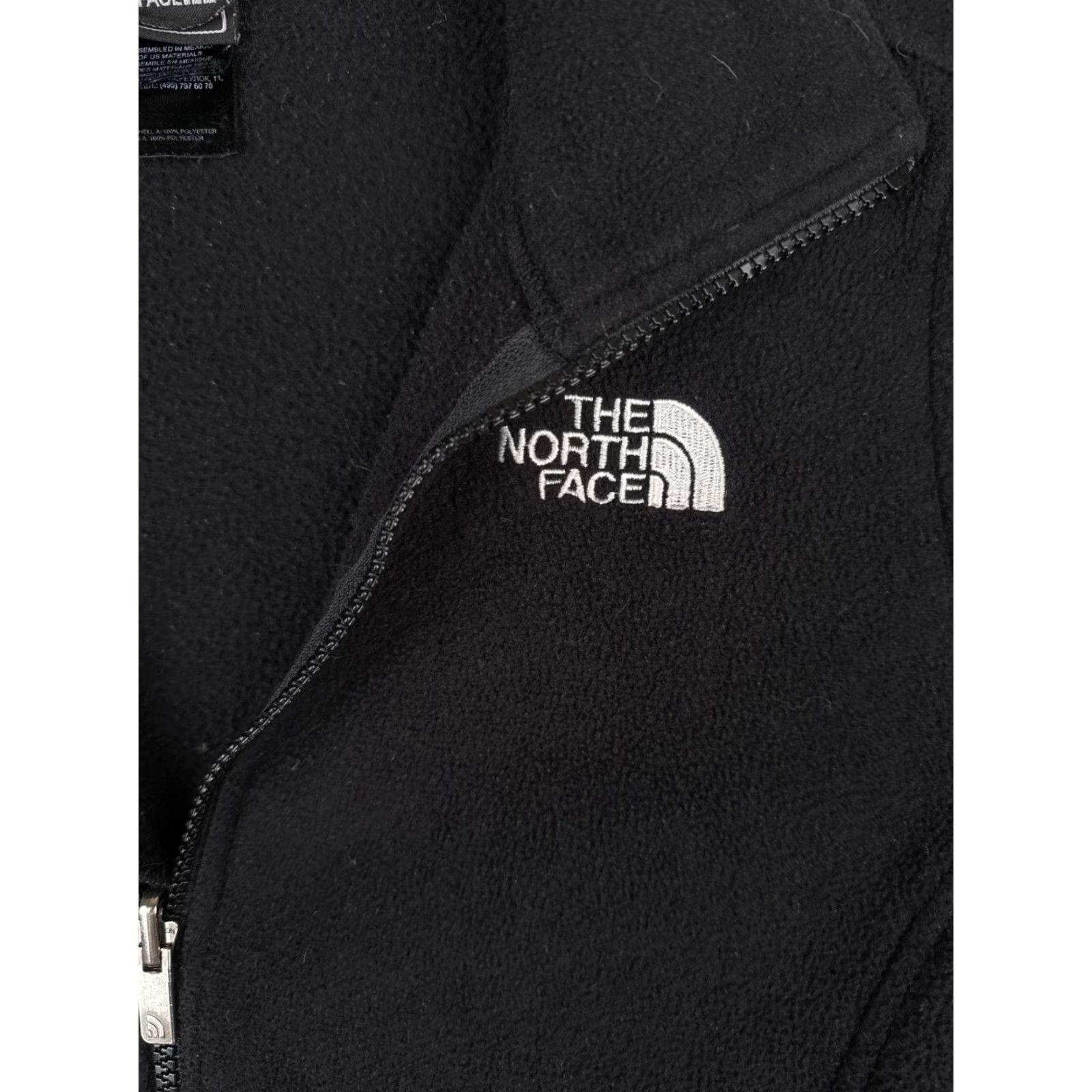 The North Face The North Face Jacket Medium Black Fleece 100% Polyester Mock Neck READ Women Size M / US 6-8 / IT 42-44 - 6 Thumbnail