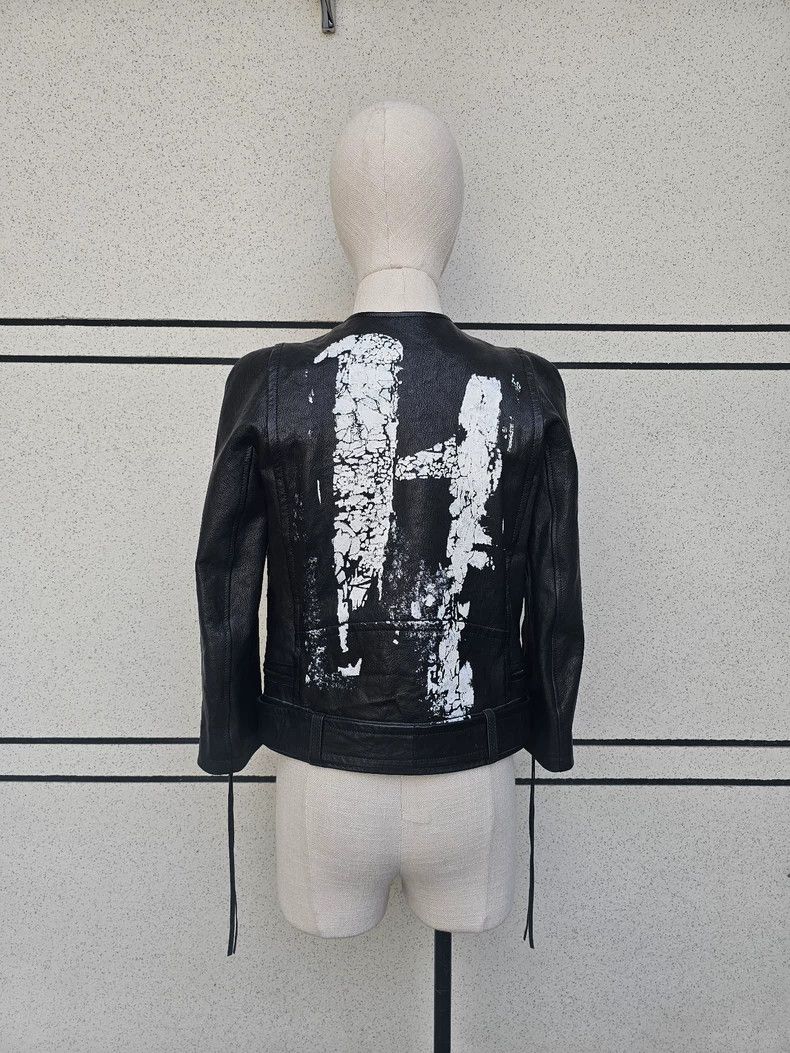 Haider Ackermann Haider Ackermann Women's leather coat jacket Size S / US 4 / IT 40 - 3 Thumbnail