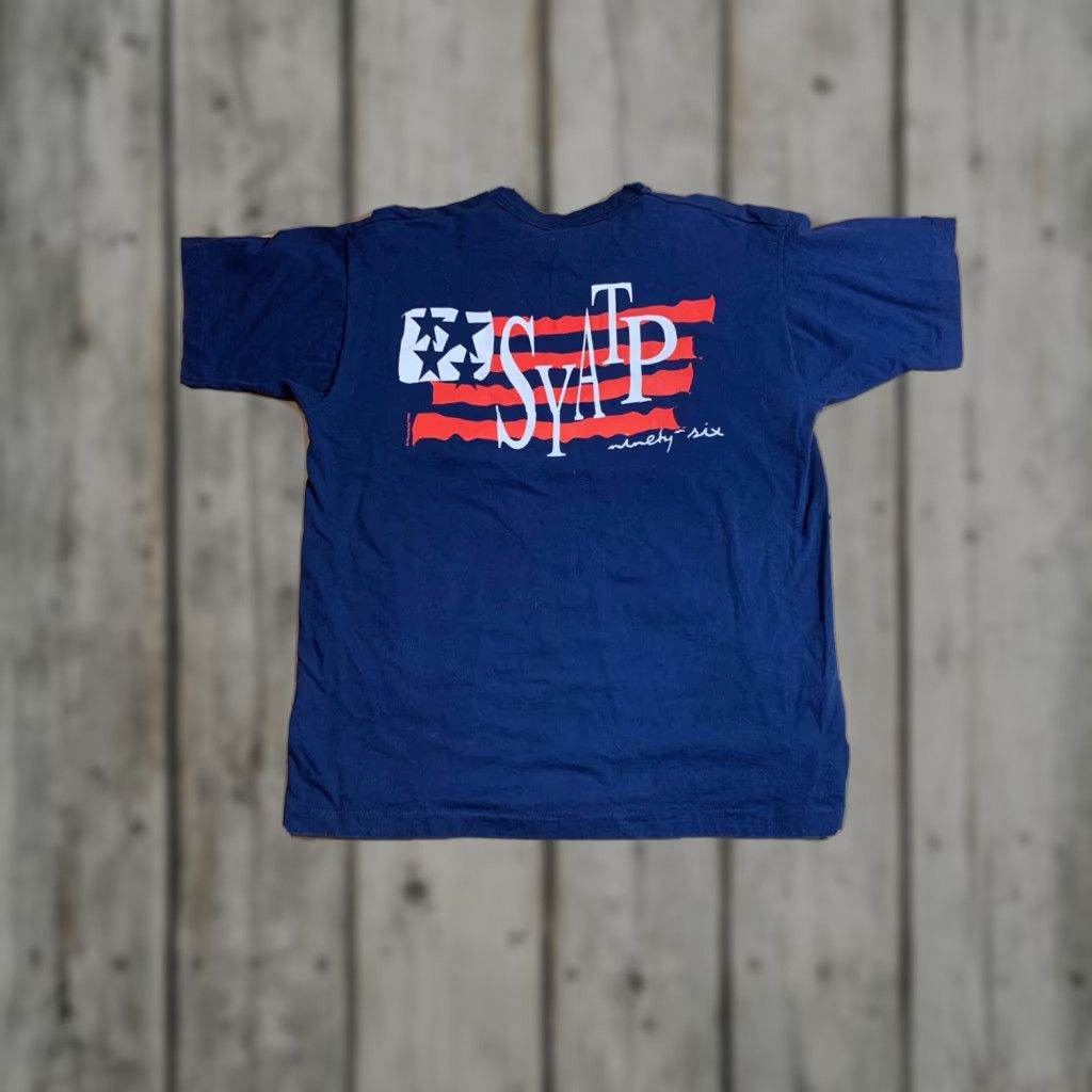 Fruit Of The Loom See You At The Pole Mens T Shirt Extra Large XL Patriotic Single Stitch Vintage Size US XL / EU 56 / 4 - 1 Thumbnail