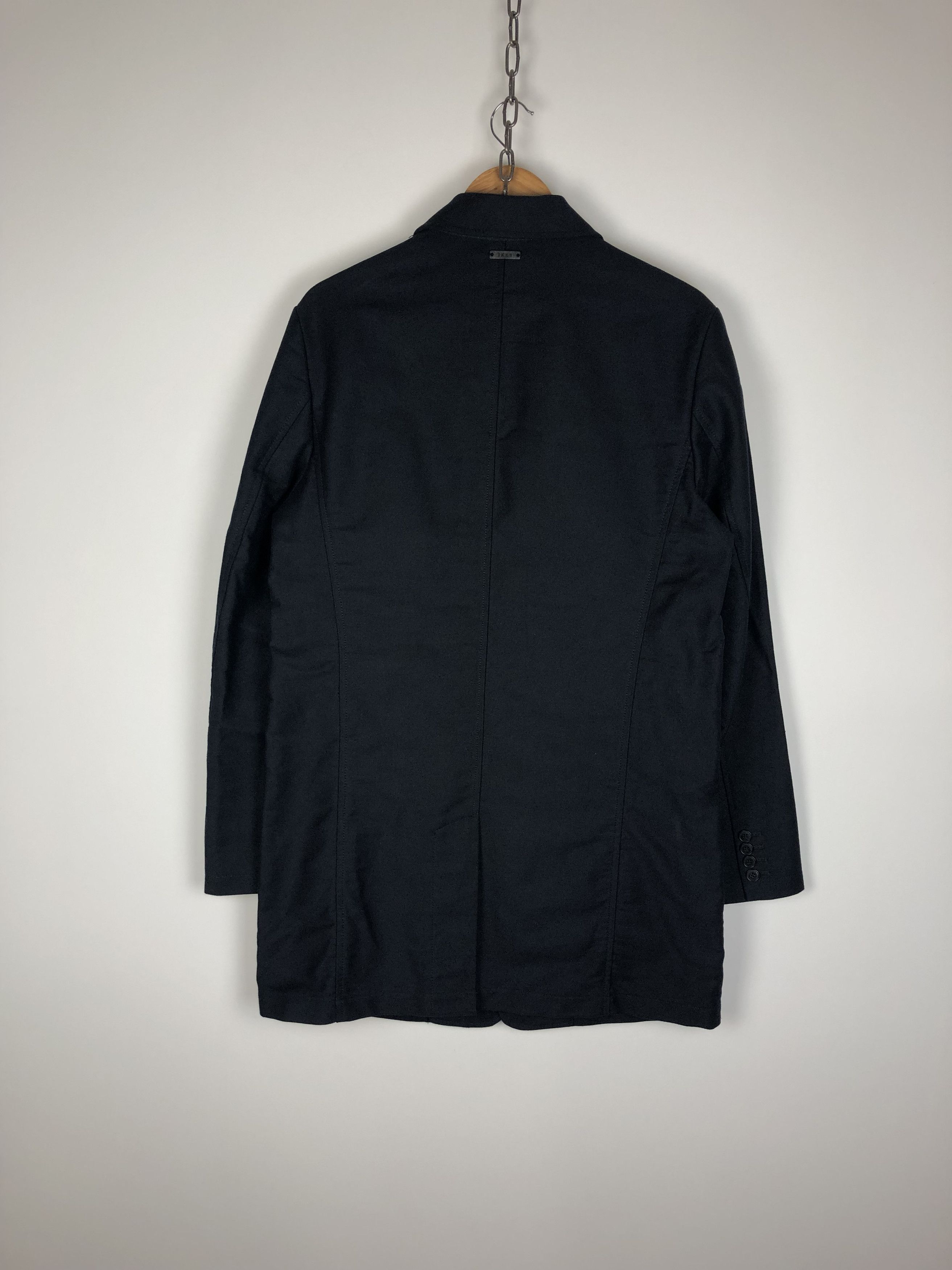 IKKS IKKS Trench Coat Jacket Navy siz 52 Size US L / EU 52-54 / 3 - 7 Thumbnail