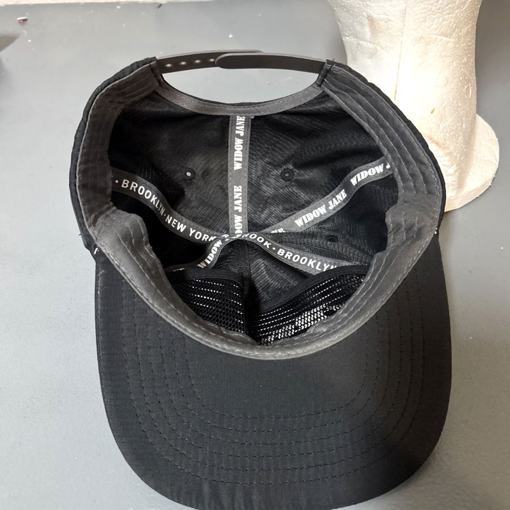 Spell Widow Jane Hat Men StrapBack Spell Out Logo Brooklyn Work Party Run Gym Core Size ONE SIZE - 7 Thumbnail