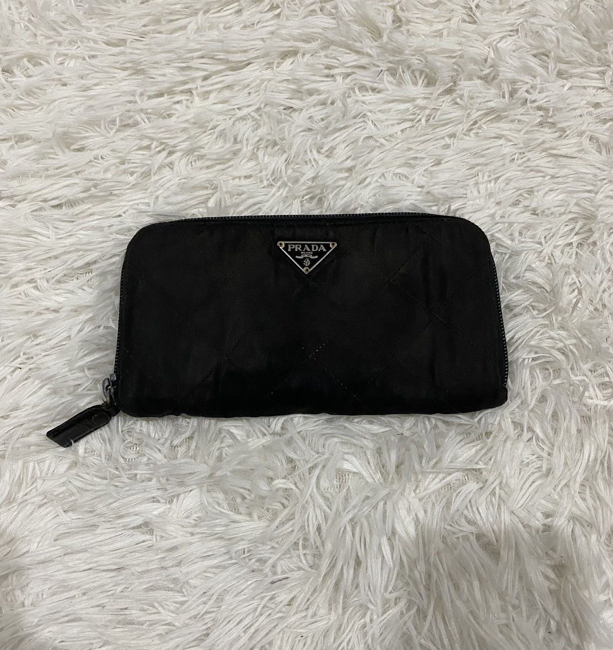 Prada Prada Quilted Nylon Wallet Size ONE SIZE - 1 Thumbnail