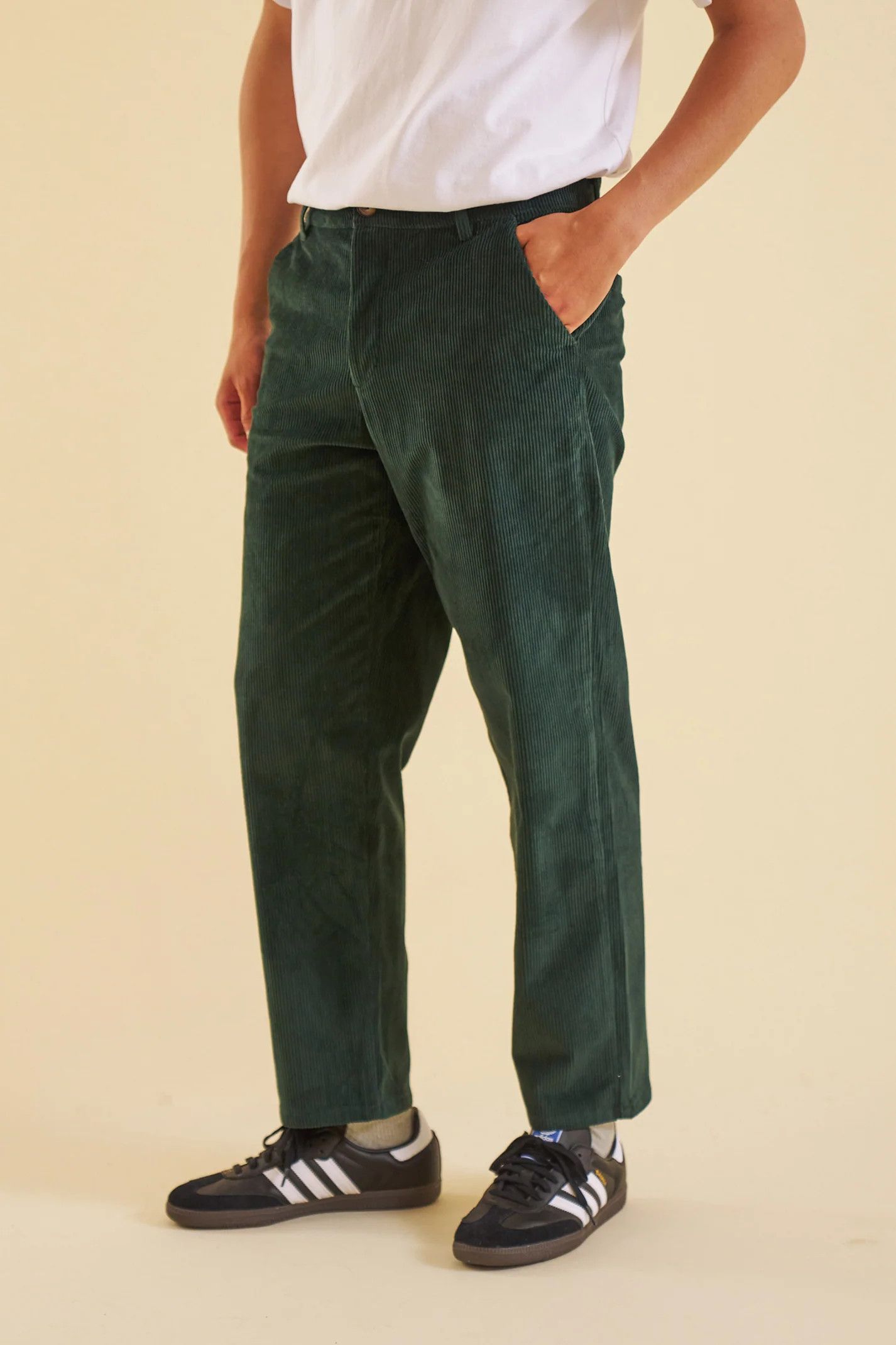 Other Bound PINE GREEN CORDUROY TROUSERS Size US 32 / EU 48 - 1 Thumbnail