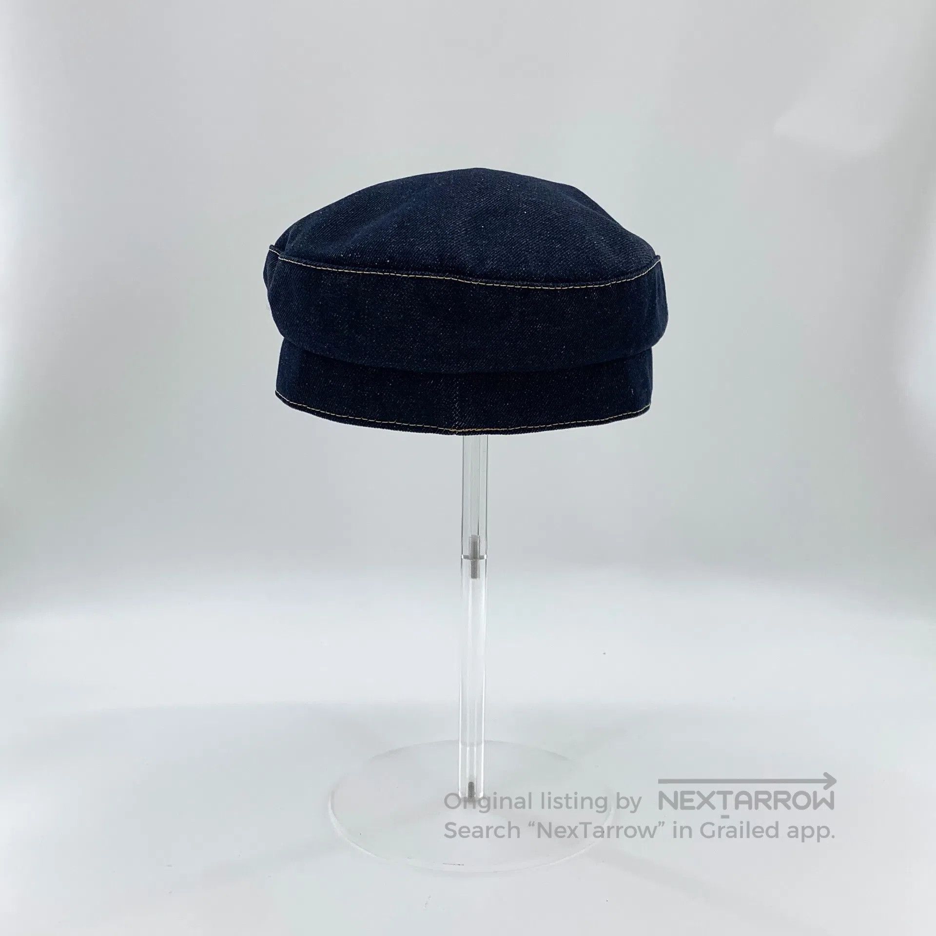 JW Anderson JWANDERSON Dark Blue Cotton and Leather Patchwork Denim Ne Size ONE SIZE - 4 Thumbnail