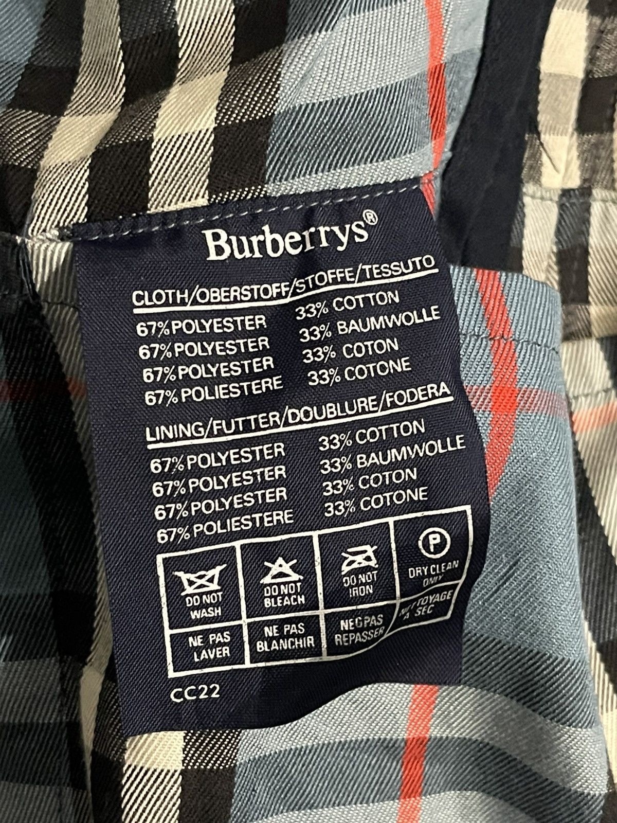 Burberry Vintage Burberrys Trench Coat Made England Size US XL / EU 56 / 4 - 17 Thumbnail