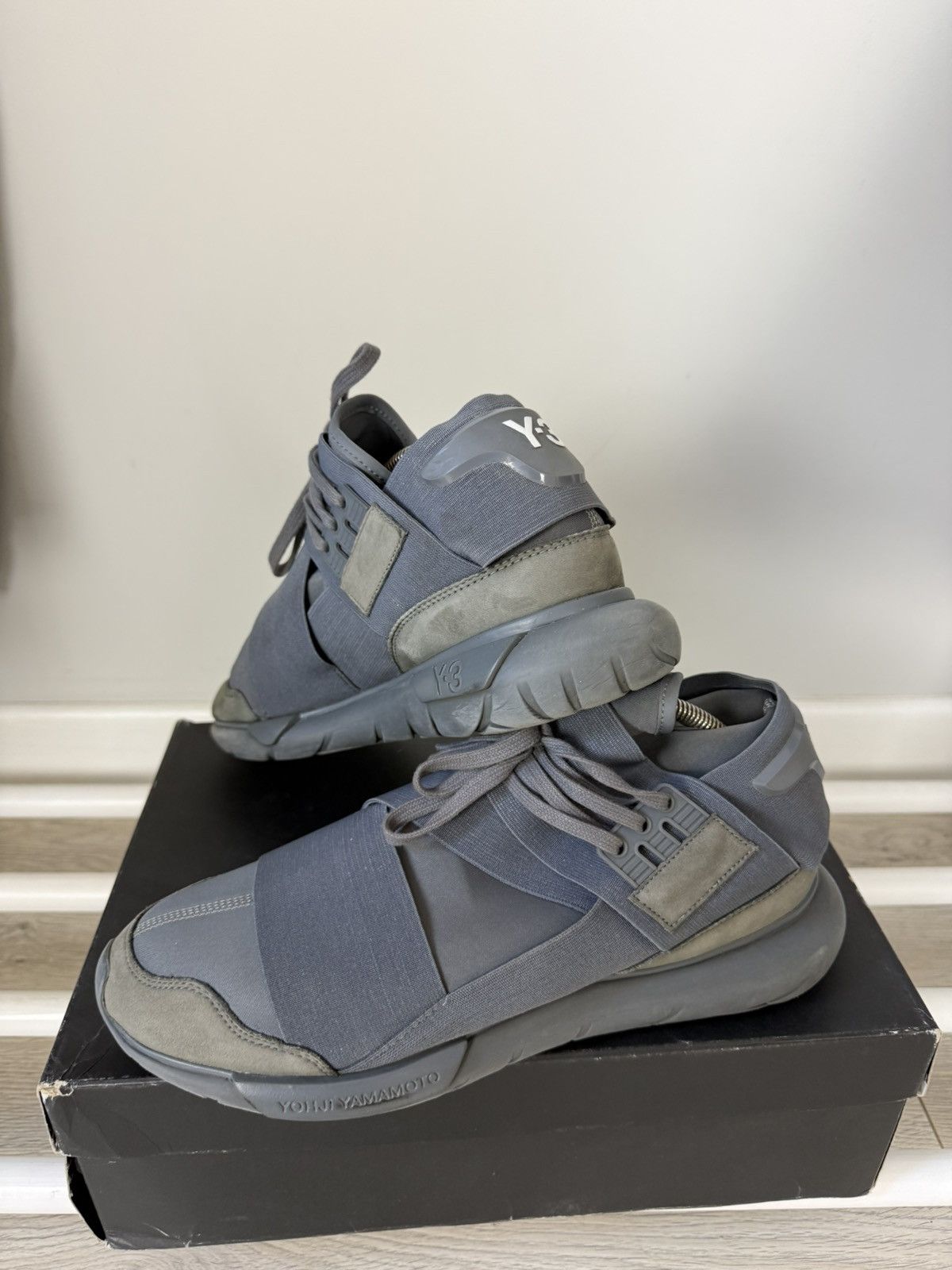 Y-3 Y-3 Yohji Yamamoto Adidas Qasa High Size US 11.5 / EU 44-45 - 5 Thumbnail
