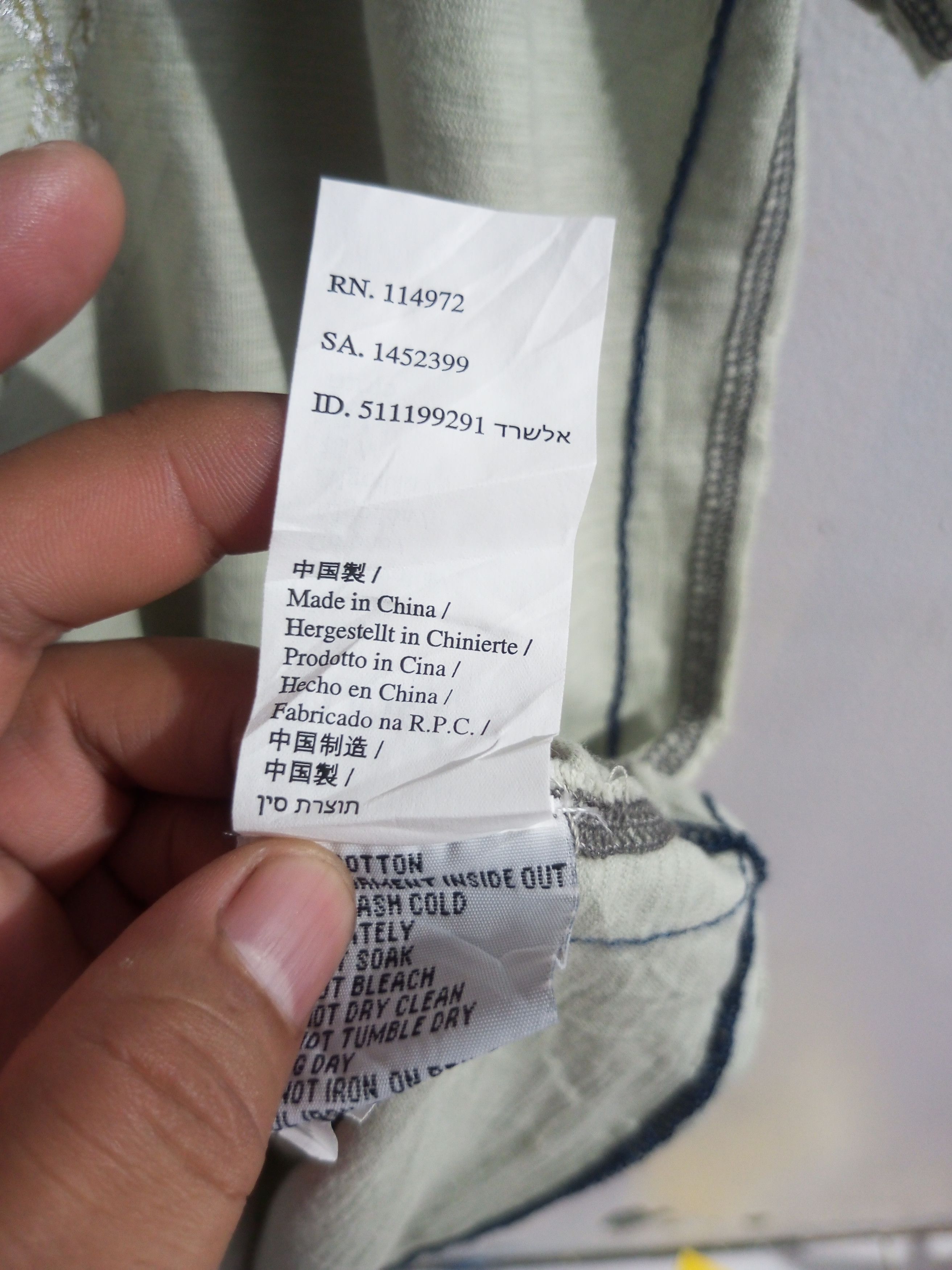 20471120 Tough jeansmith distressed tee Size US XL / EU 56 / 4 - 16 Thumbnail