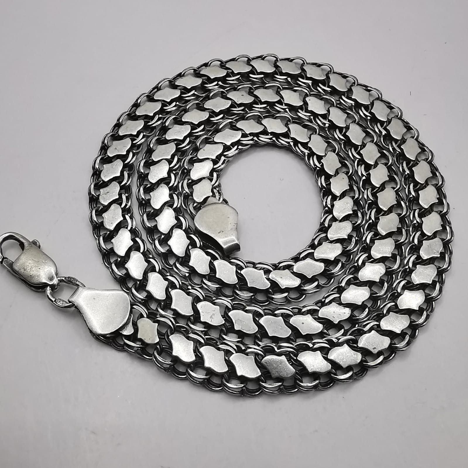 Vintage Jewelry Chain, 925 Sterling Silver, Signed 27,09G, Men's