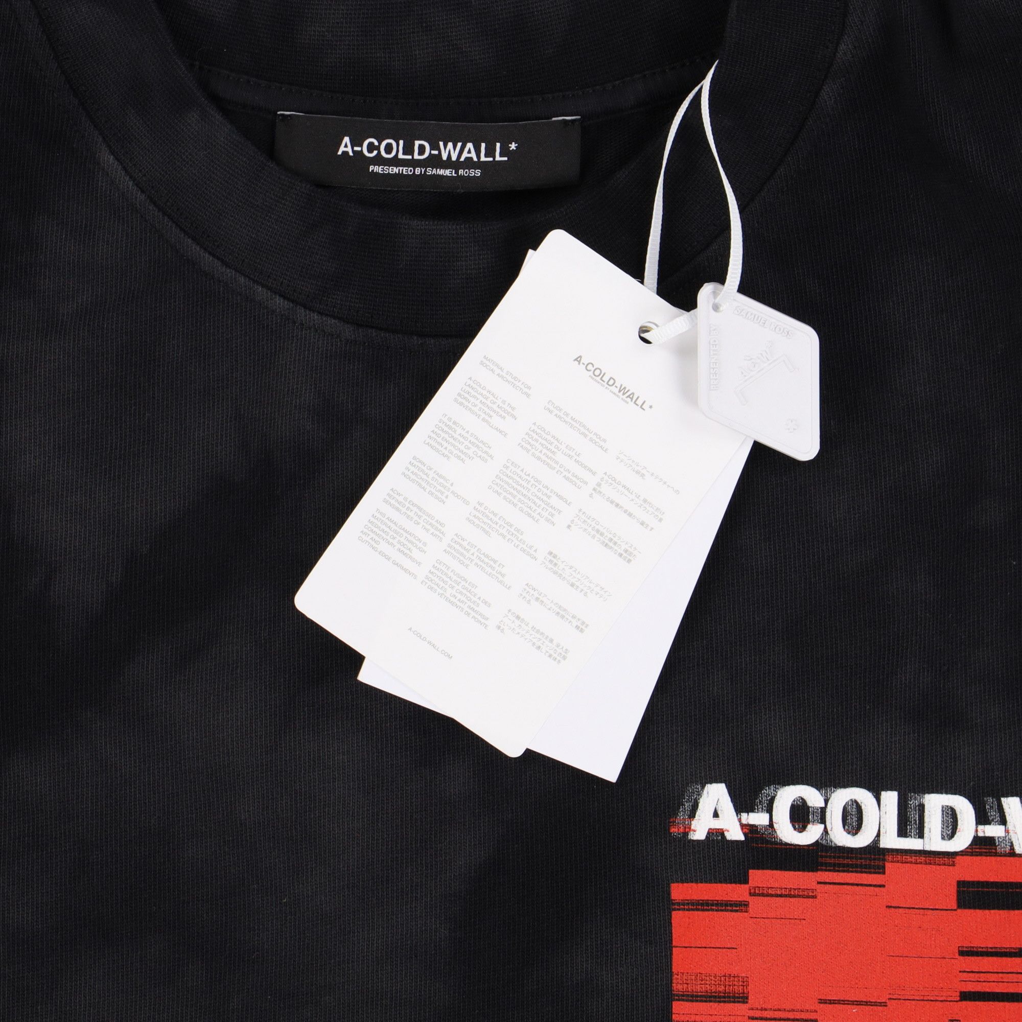 A-COLD-WALL* Black Tie-Dye Lunar New Year Logo Oversized T-Shirt Size US L / EU 52-54 / 3 - 6 Thumbnail