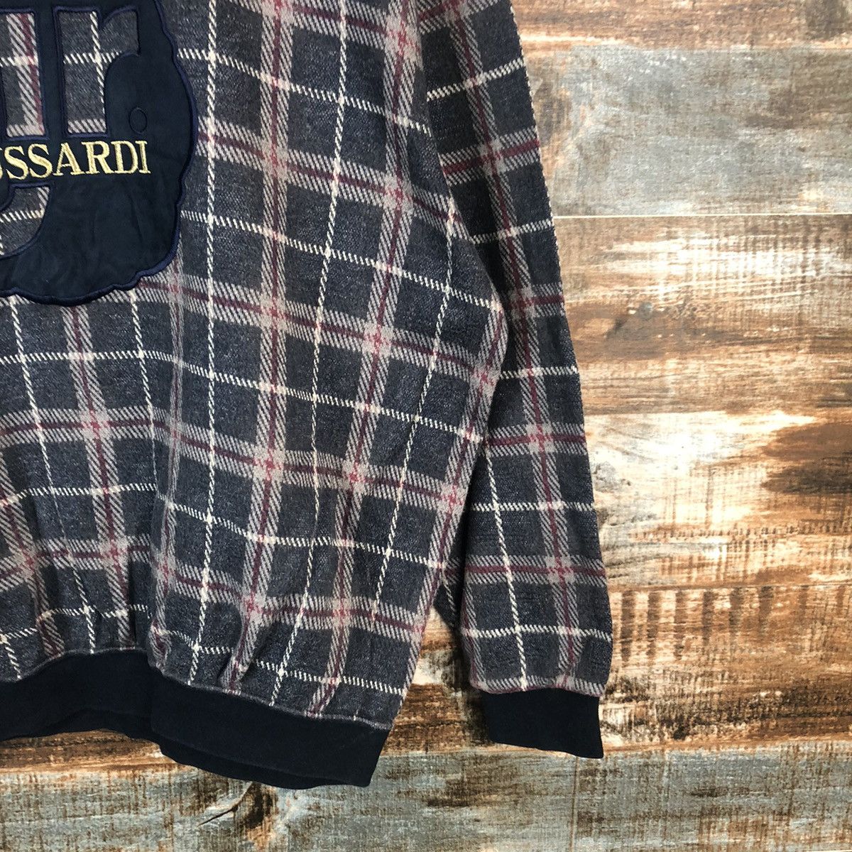 Trussardi Trussardi Checkered vintage Sweatshirt #A1456 Size US M / EU 48-50 / 2 - 8 Thumbnail