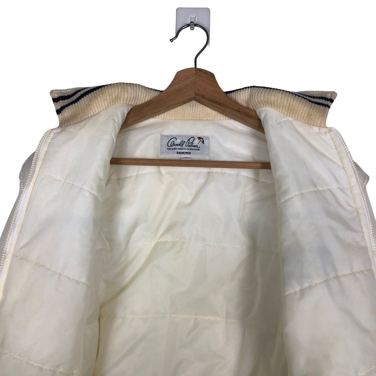 Japanese Brand 🔥90’s Vintage Bomber Jacket Quilted Arnold Palmer Japan Size US M / EU 48-50 / 2 - 11 Thumbnail