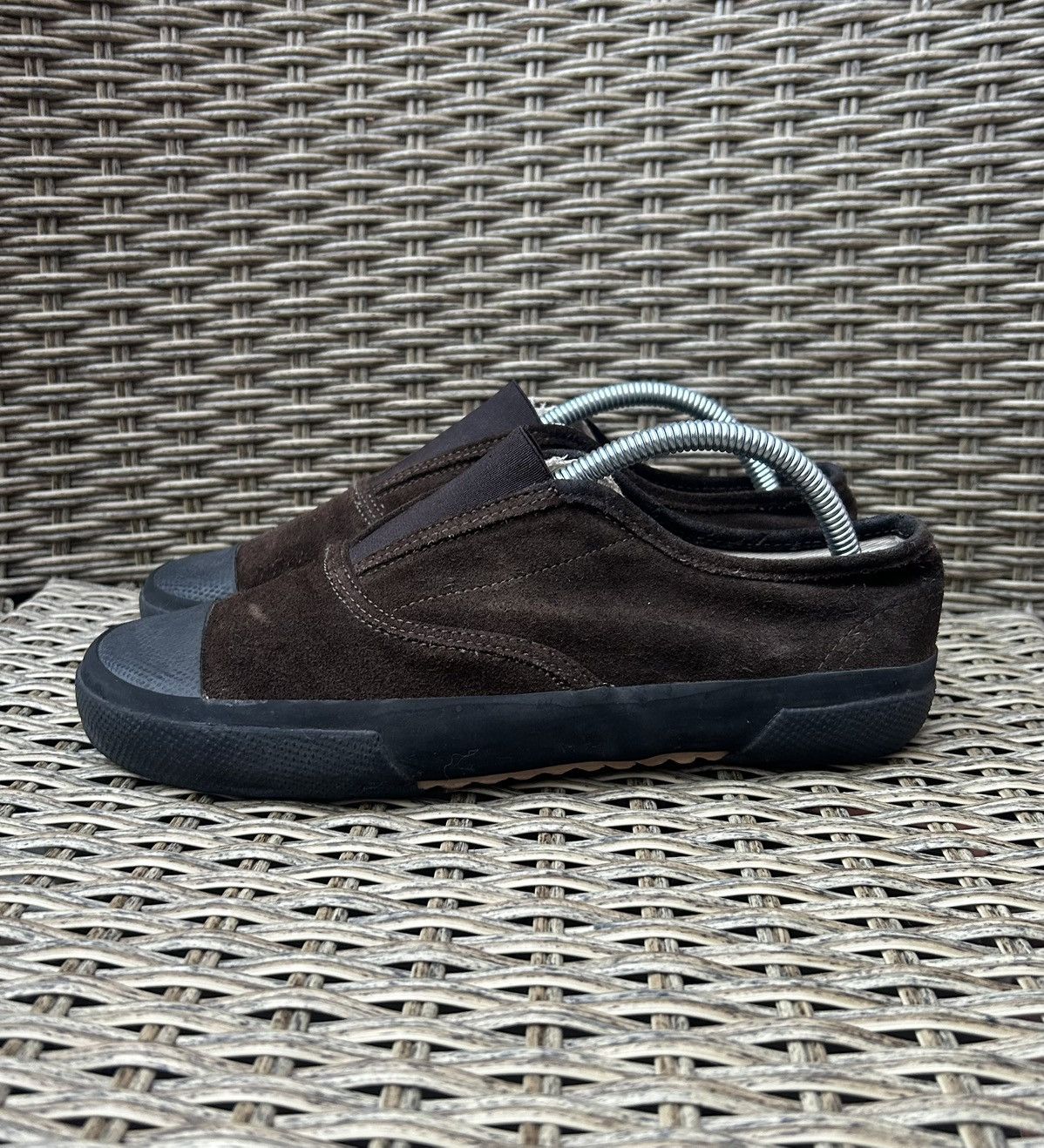Reproduction of Found Reproduction Of Found Brown Suede Italian Military Trainer Size US 6.5 / EU 39-40 - 3 Thumbnail