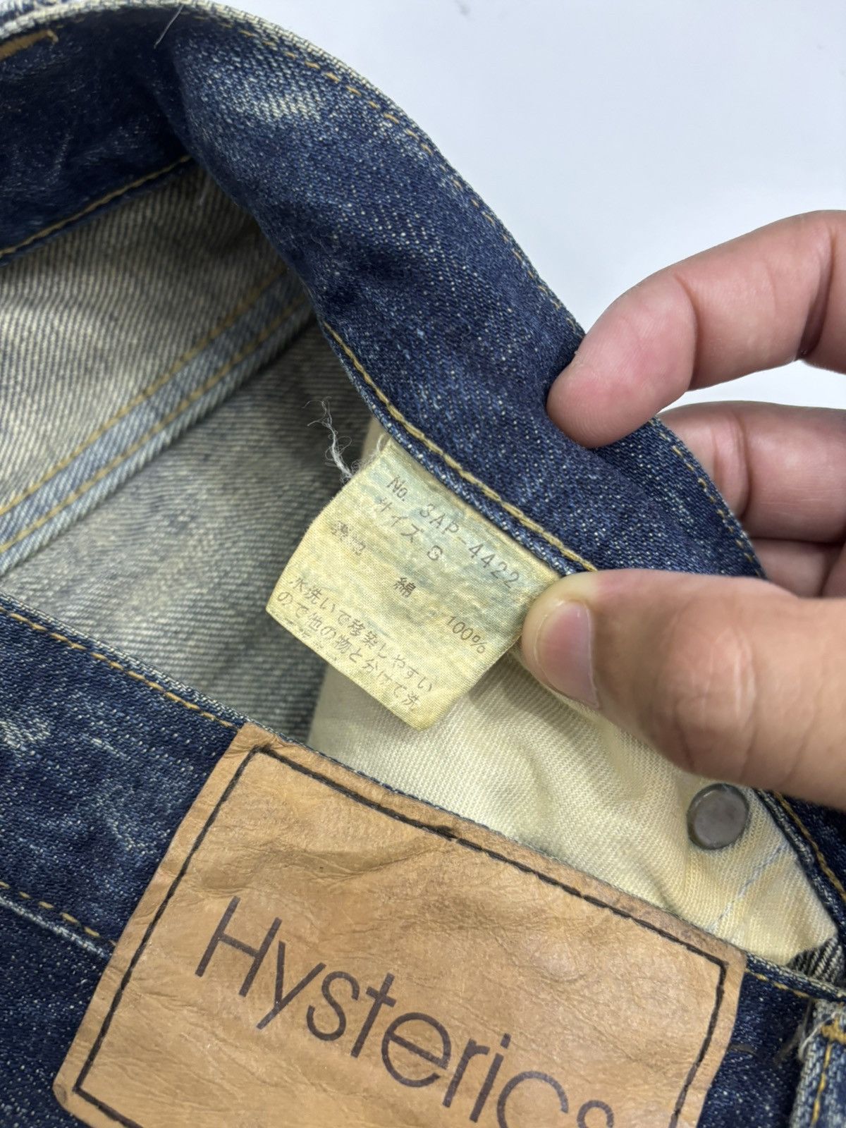 Hysteric Glamour × Vintage HYSTERIC GLAMOUR BOOTCUT DENIM JEANS Size 31" - 13 Thumbnail