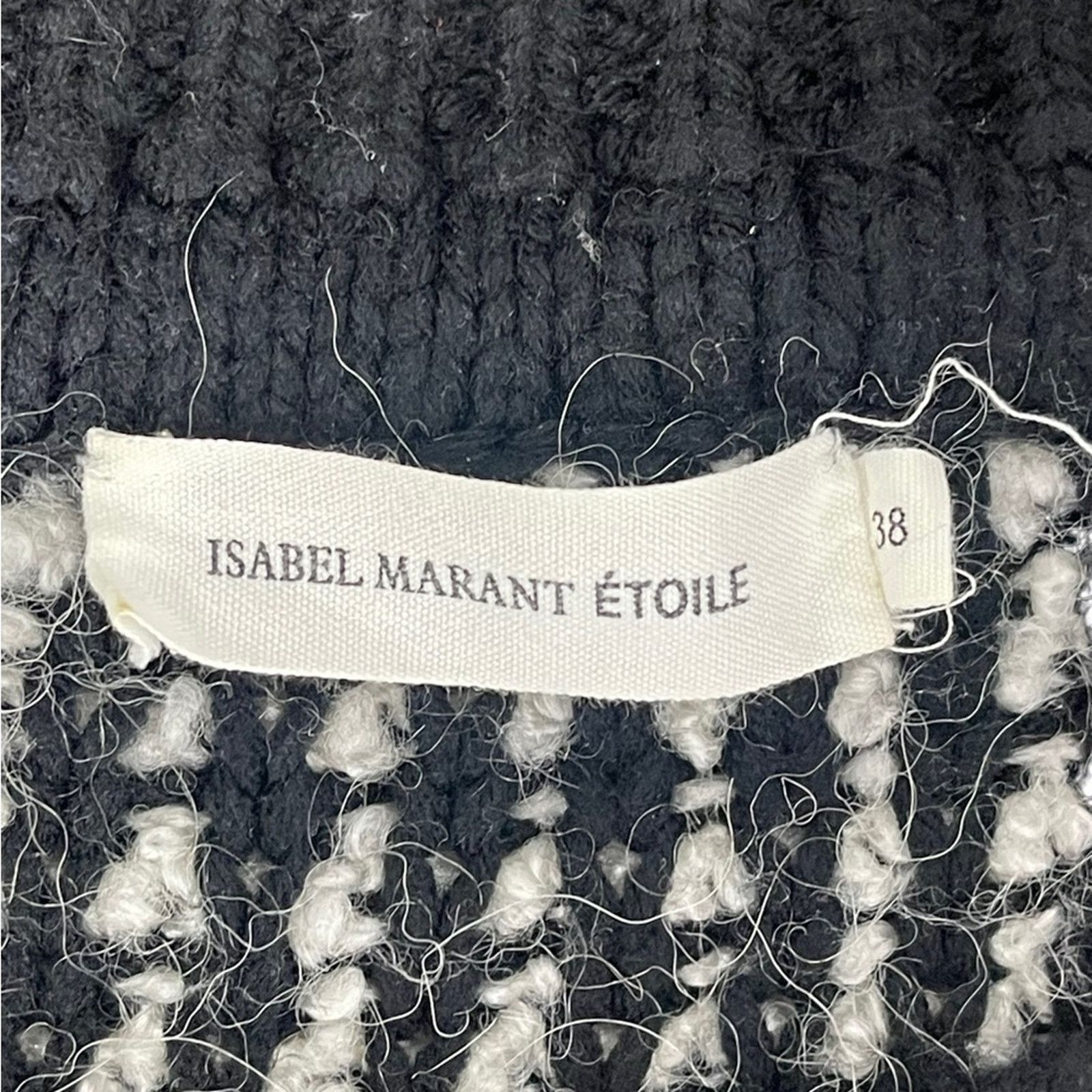 Isabel Marant Isabel Marant Alpaca / wool striped sweater size 38 Size ONE SIZE - 4 Thumbnail