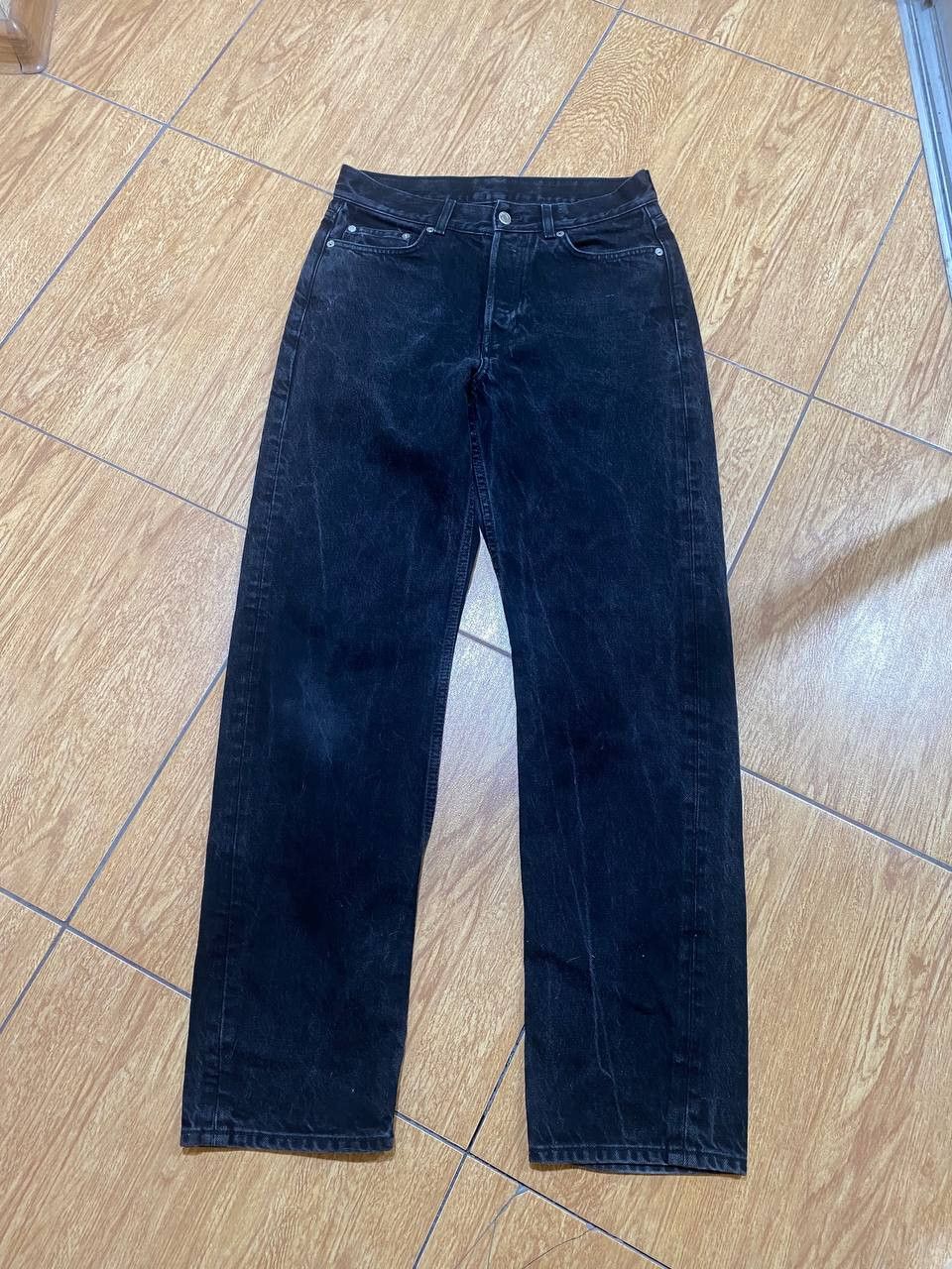 Arket ARKET Loose (Regular) Washed Black Jeans Men's Size US 28 / EU 44 - 20 Thumbnail