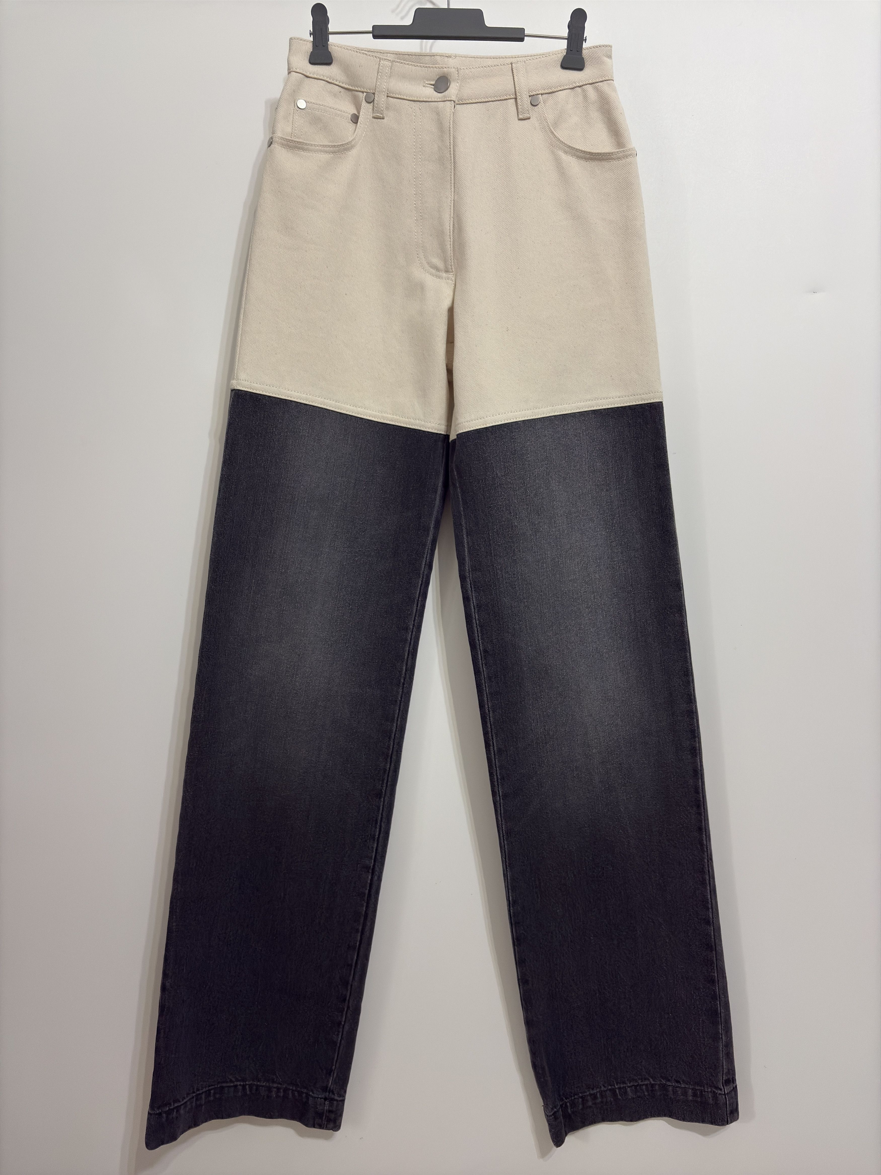 Peter Do 22SS Combo Denim Pants Size 26" / US 2 / IT 38 - 1 Thumbnail