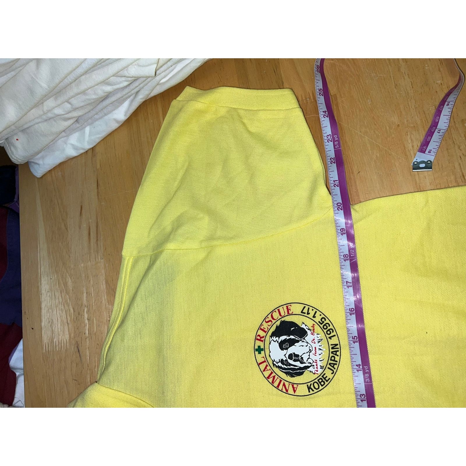 Vintage Vintage Animal Rescue Shirt Polo Kobe Japan 1996 Rare 90s M Size US M / EU 48-50 / 2 - 9 Thumbnail