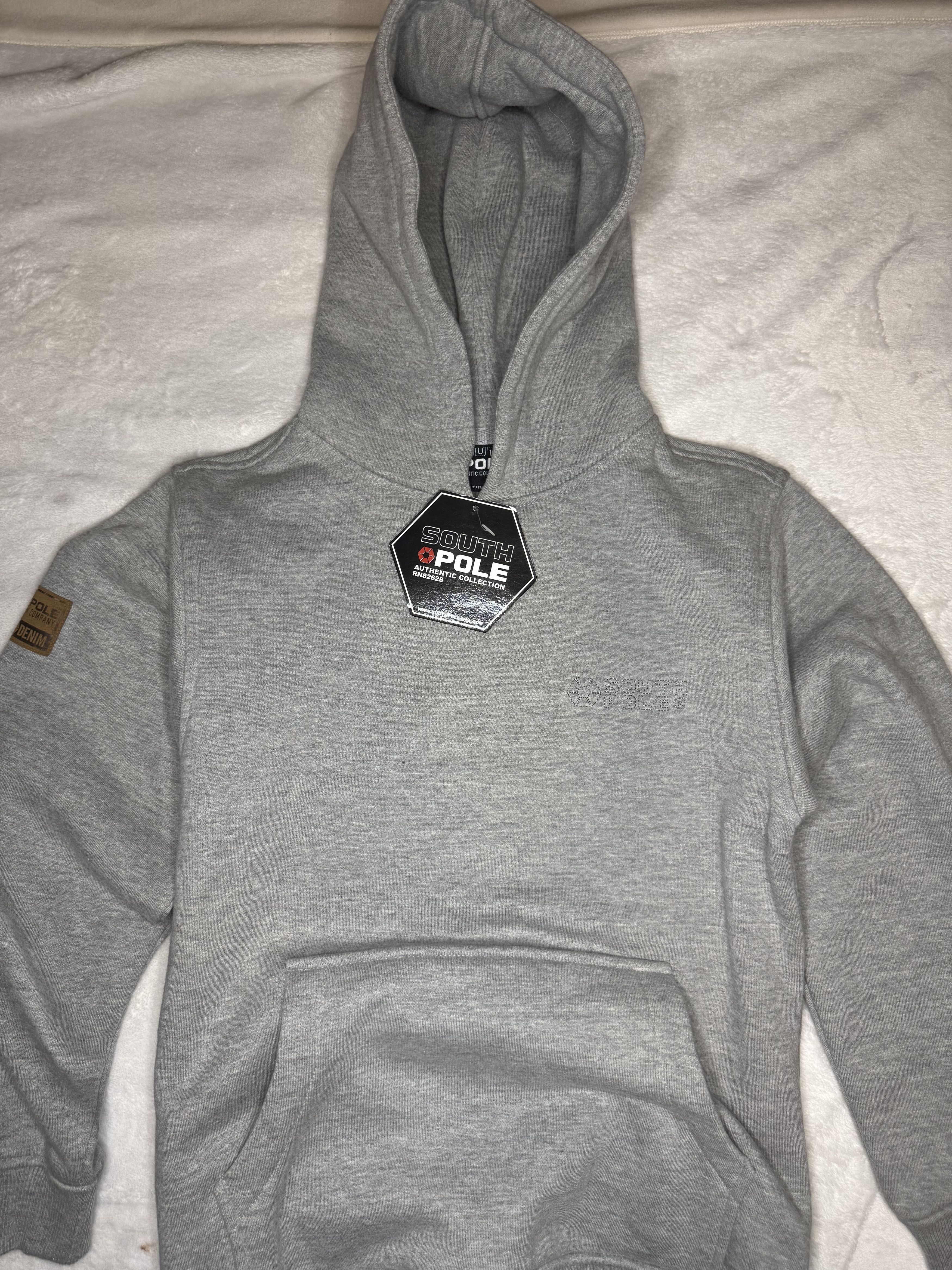Southpole Y2K Streetwear Southpole Grey Hoodie (NWT) Size US S / EU 44-46 / 1 - 1 Thumbnail