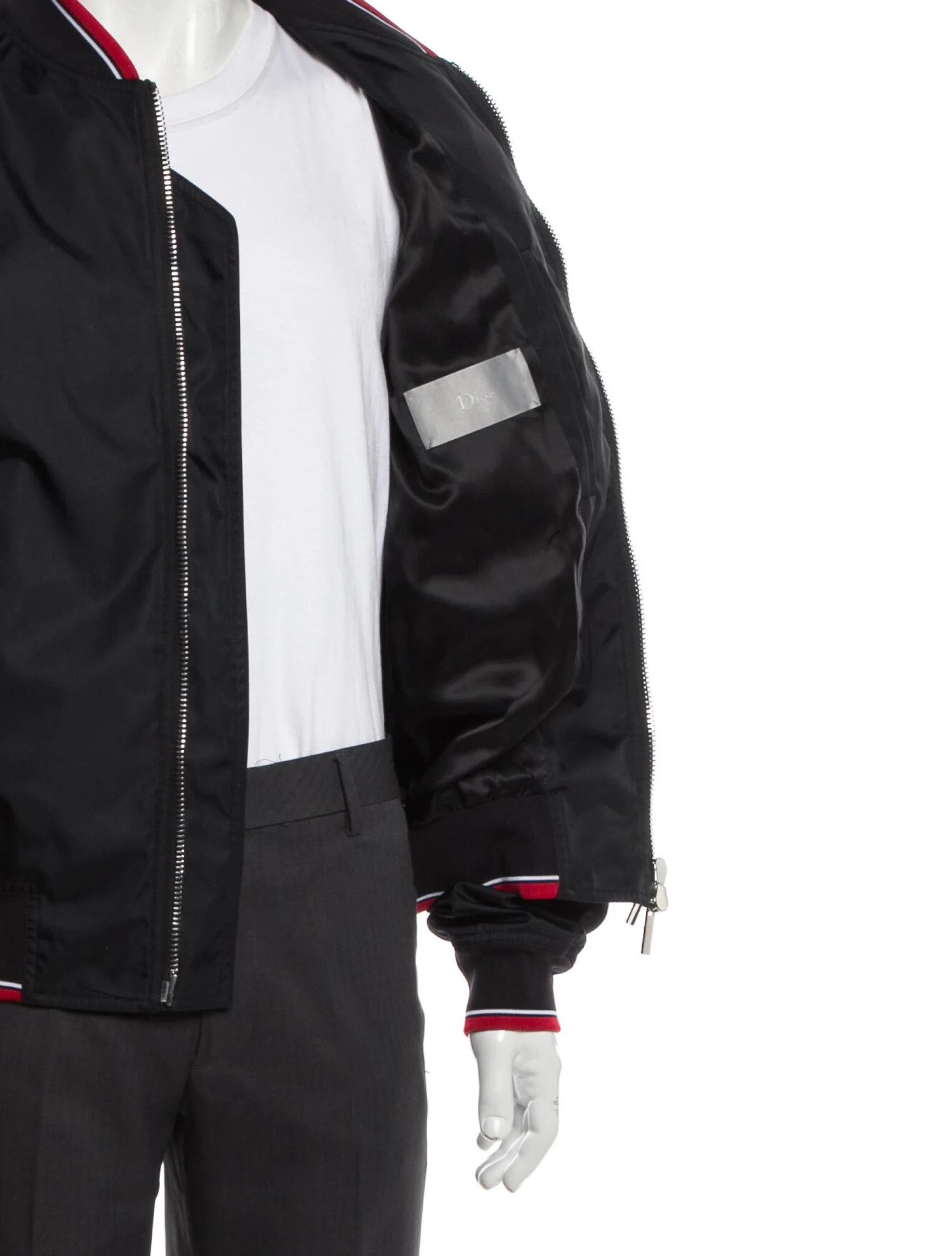 Dior Dior Homme Light Jacket Black Red Bee With tags M 50 Size US M / EU 48-50 / 2 - 2 Thumbnail