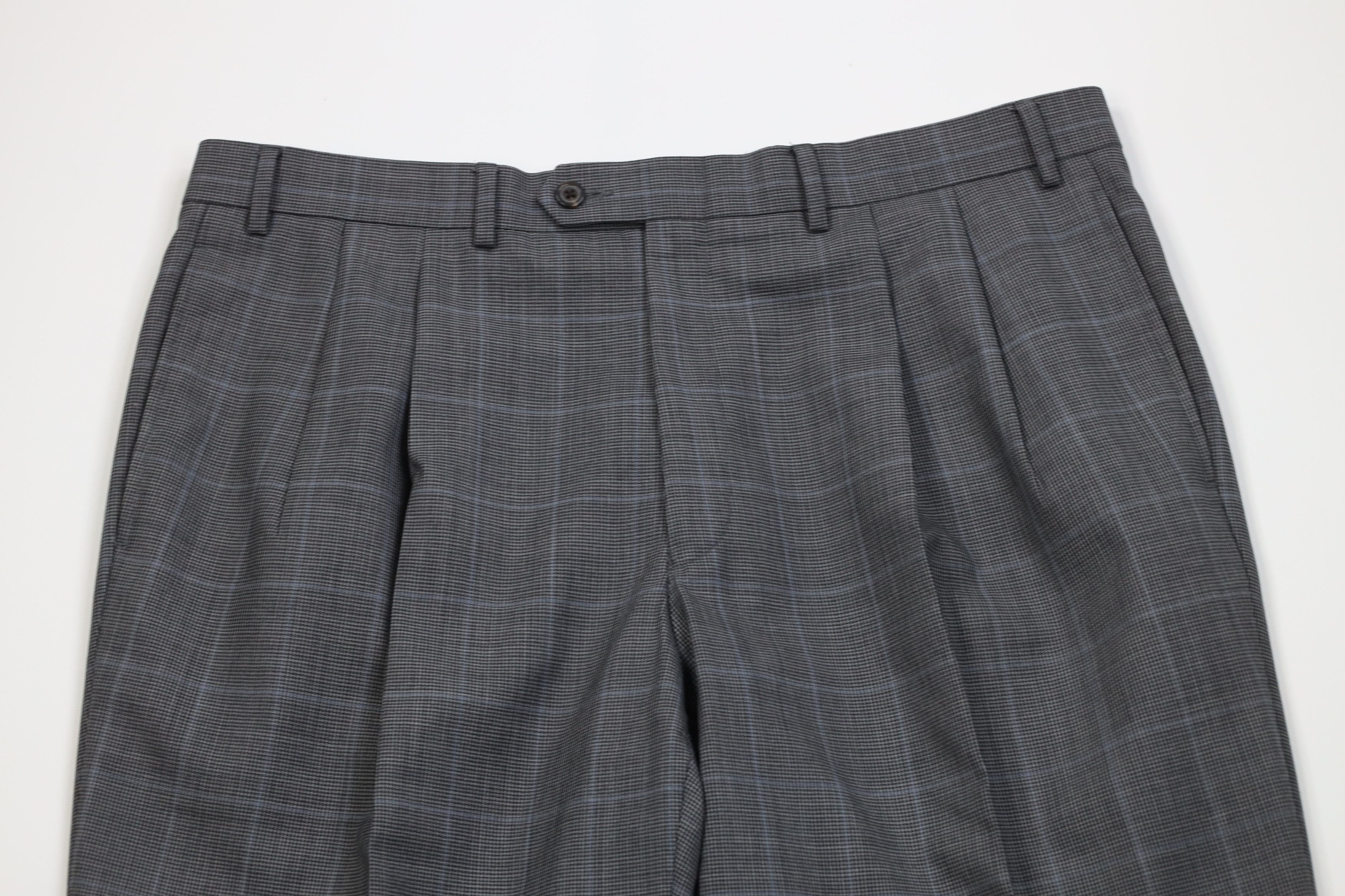 Polo Ralph Lauren Vintage Ralph Lauren Wide Leg Chino Pants Houndstooth Size US 38 / EU 54 - 2 Thumbnail