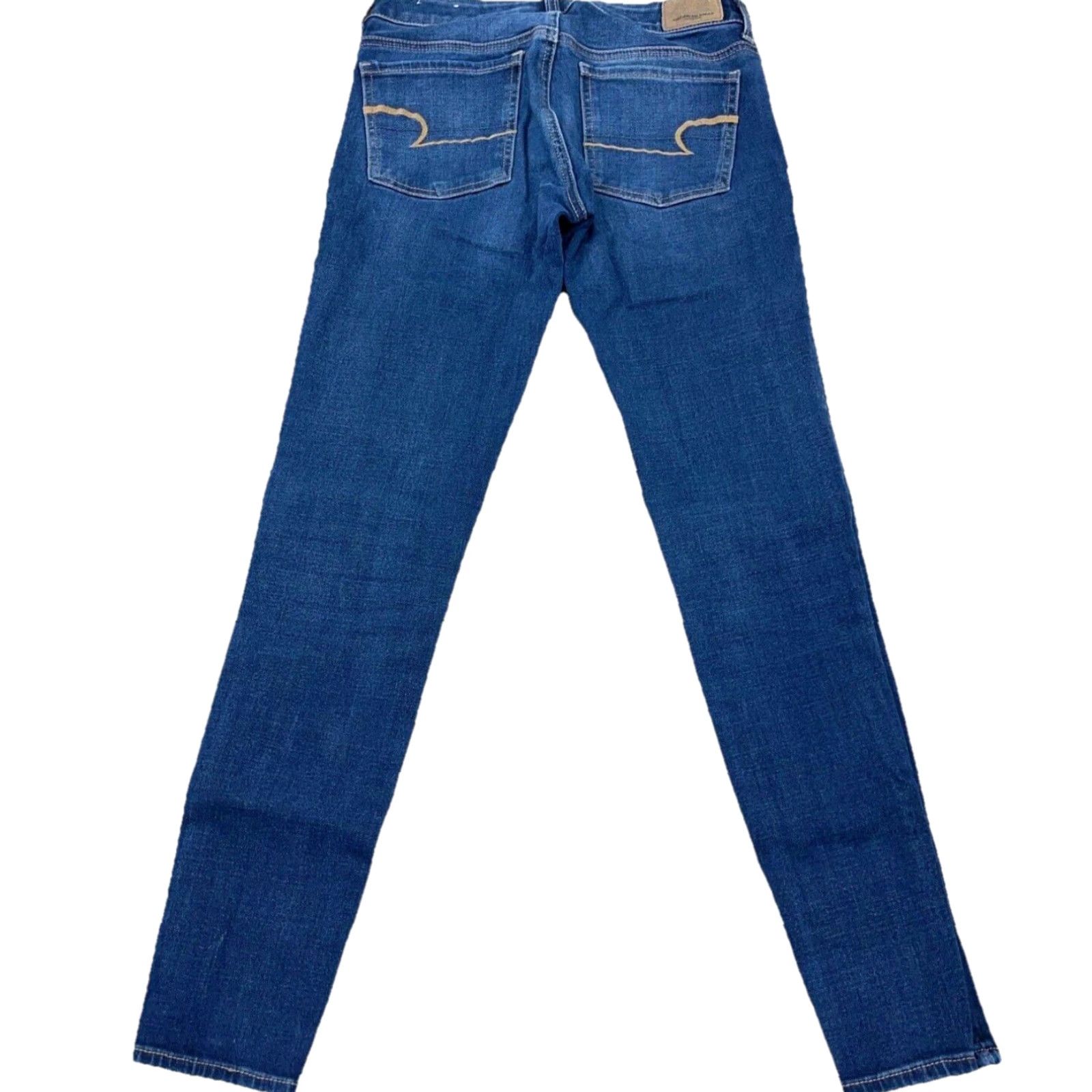 American Eagle Outfitters American Eagle Outfitters Jeans Jegging Dark Wash 2 Womens Regular 27in Inseam Blue Cotton Blend Denim 5-Pocket Rise Low A07 Size 26" / US 2 / IT 38 - 2 Thumbnail