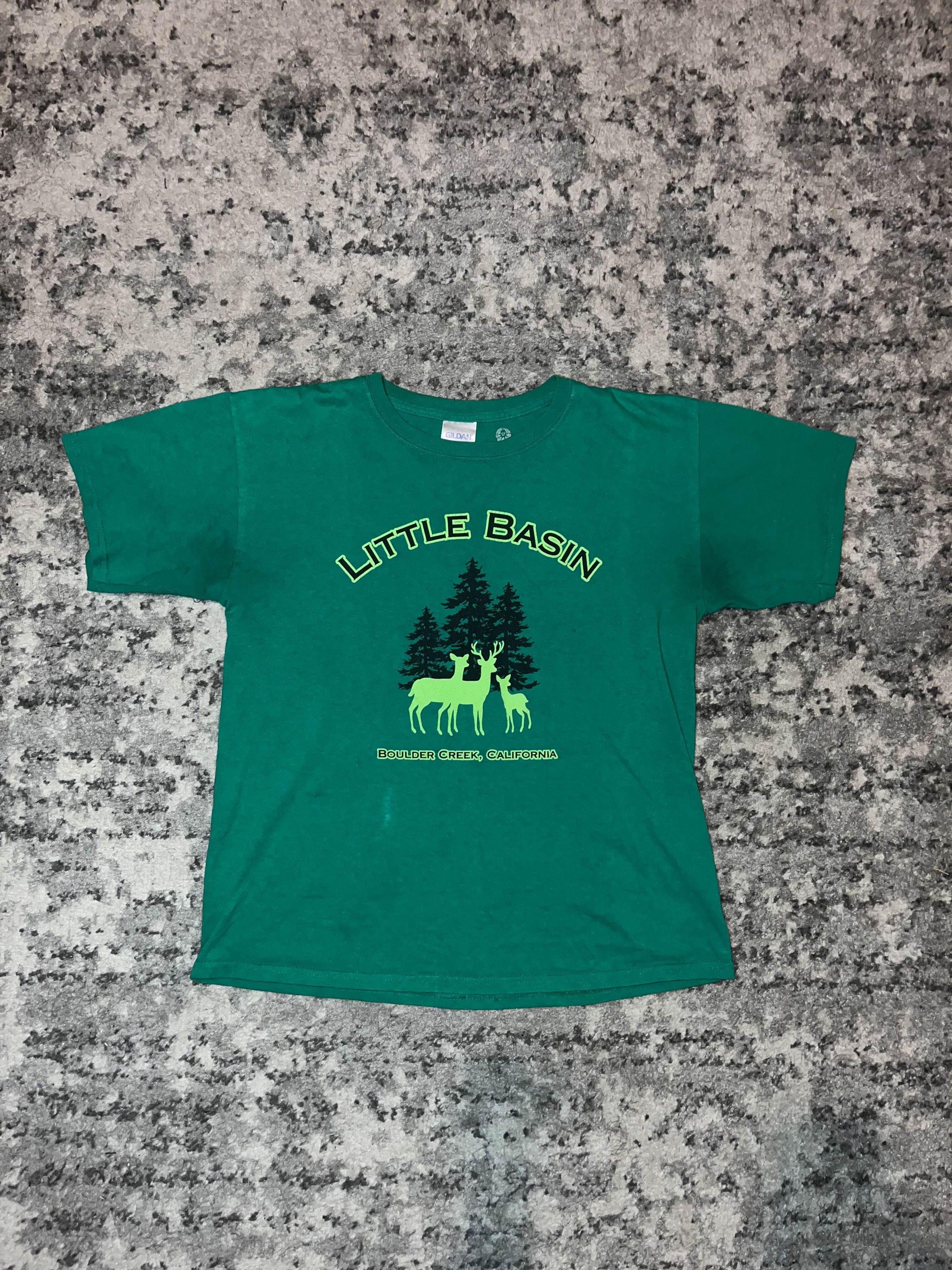 Vintage Y2K Little Basin Nature Tee Size US S / EU 44-46 / 1 - 1 Thumbnail