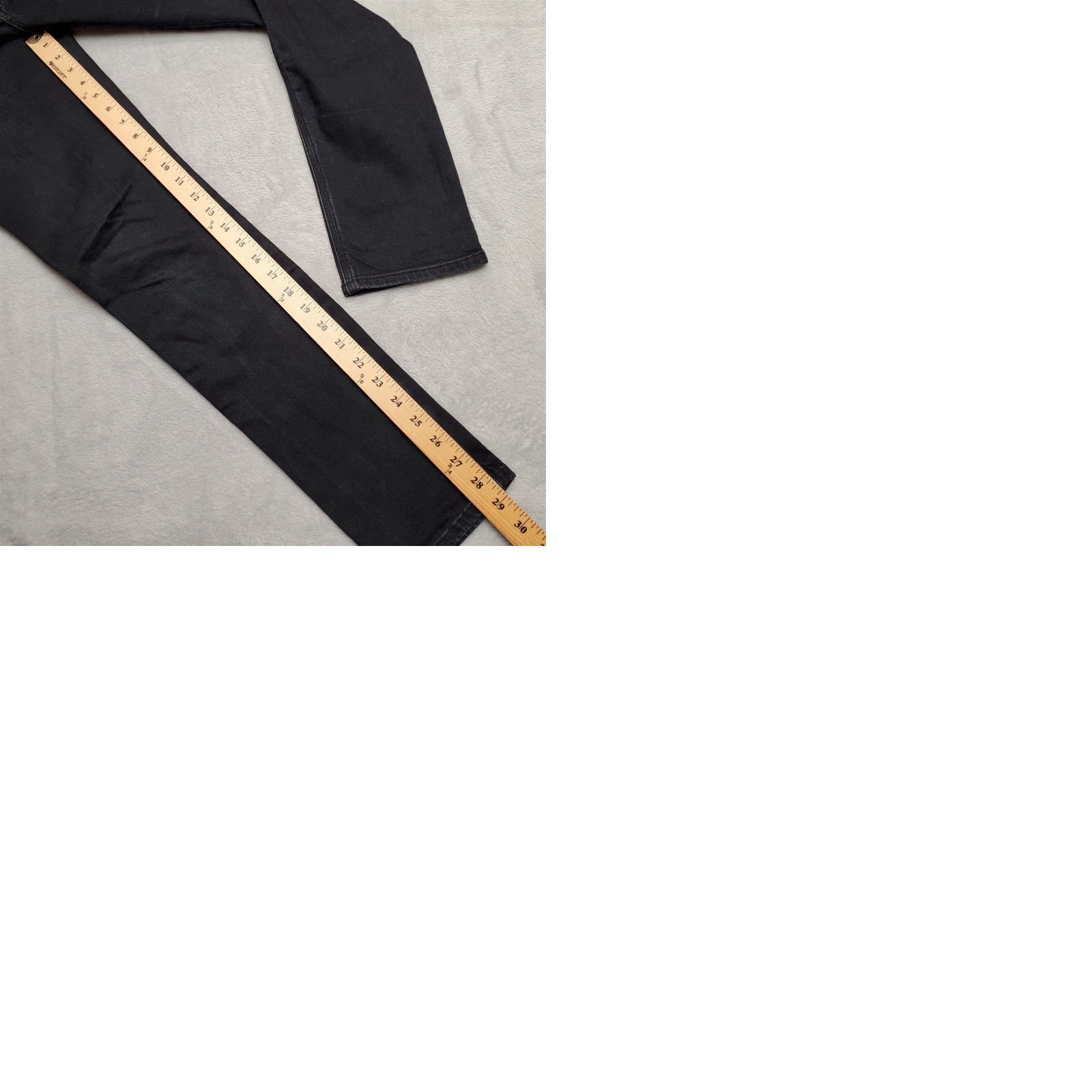 Vintage MiH Jeans Women Size 30 Black Denum Ellsworth High Rise Skinny Casual Jeans Size 30" / US 8 / IT 44 - 9 Thumbnail