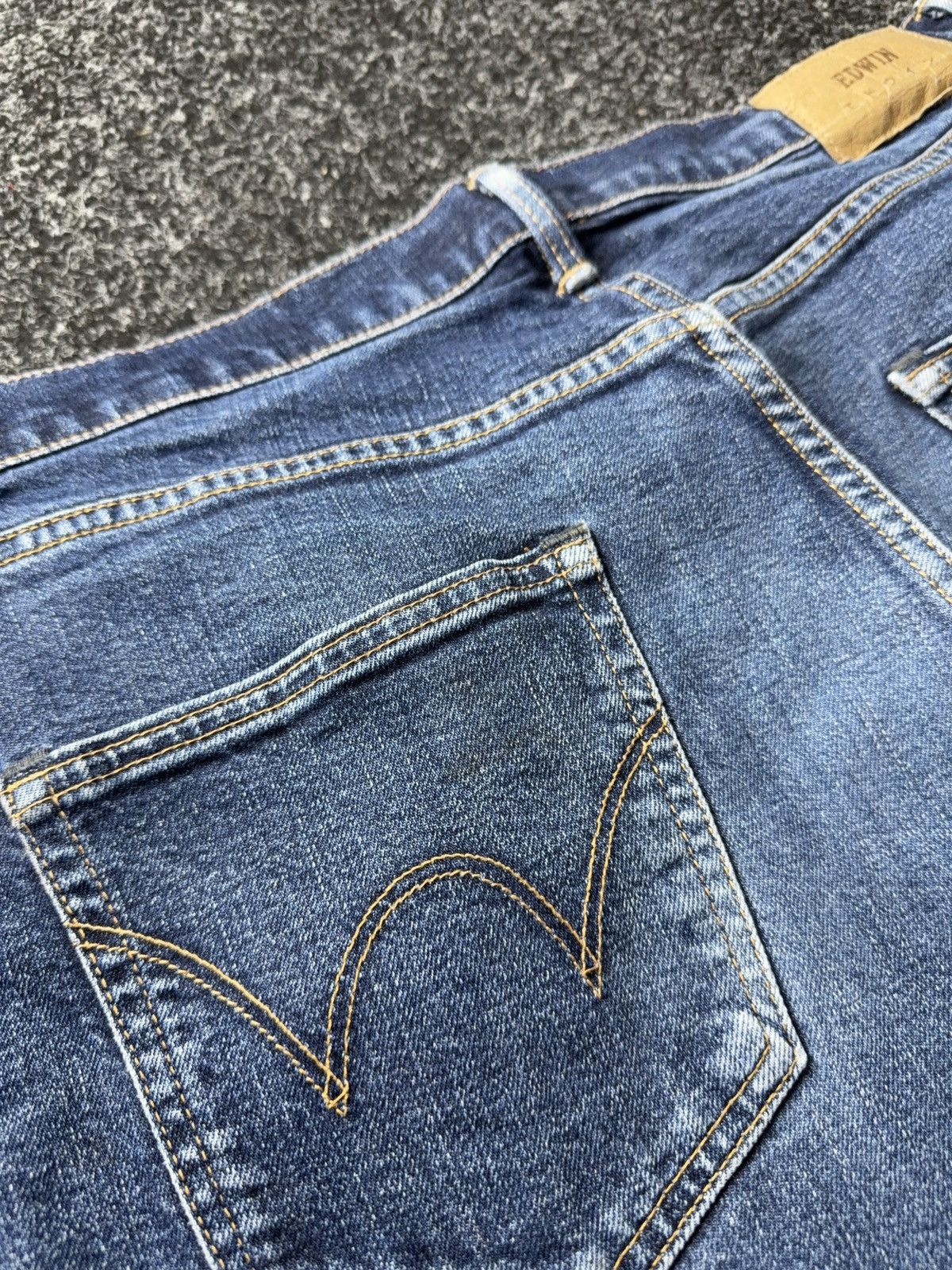 Edwin Vintage 00s Edwin Men’s Vintage Wash Japanese Denim Jeans Size US 36 / EU 52 - 17 Thumbnail