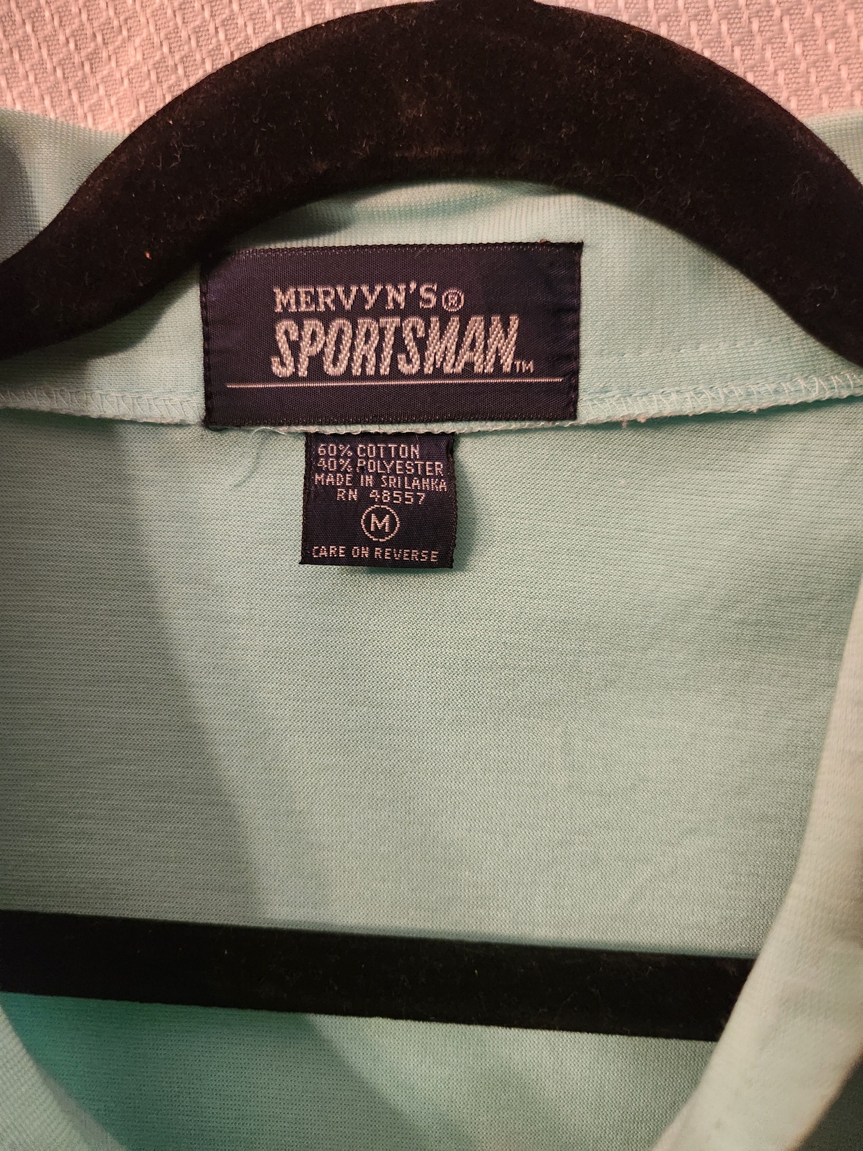 Other Sportsman Light Green Cotton Blend Short Sleeve Polo Shirt Size US M / EU 48-50 / 2 - 3 Thumbnail