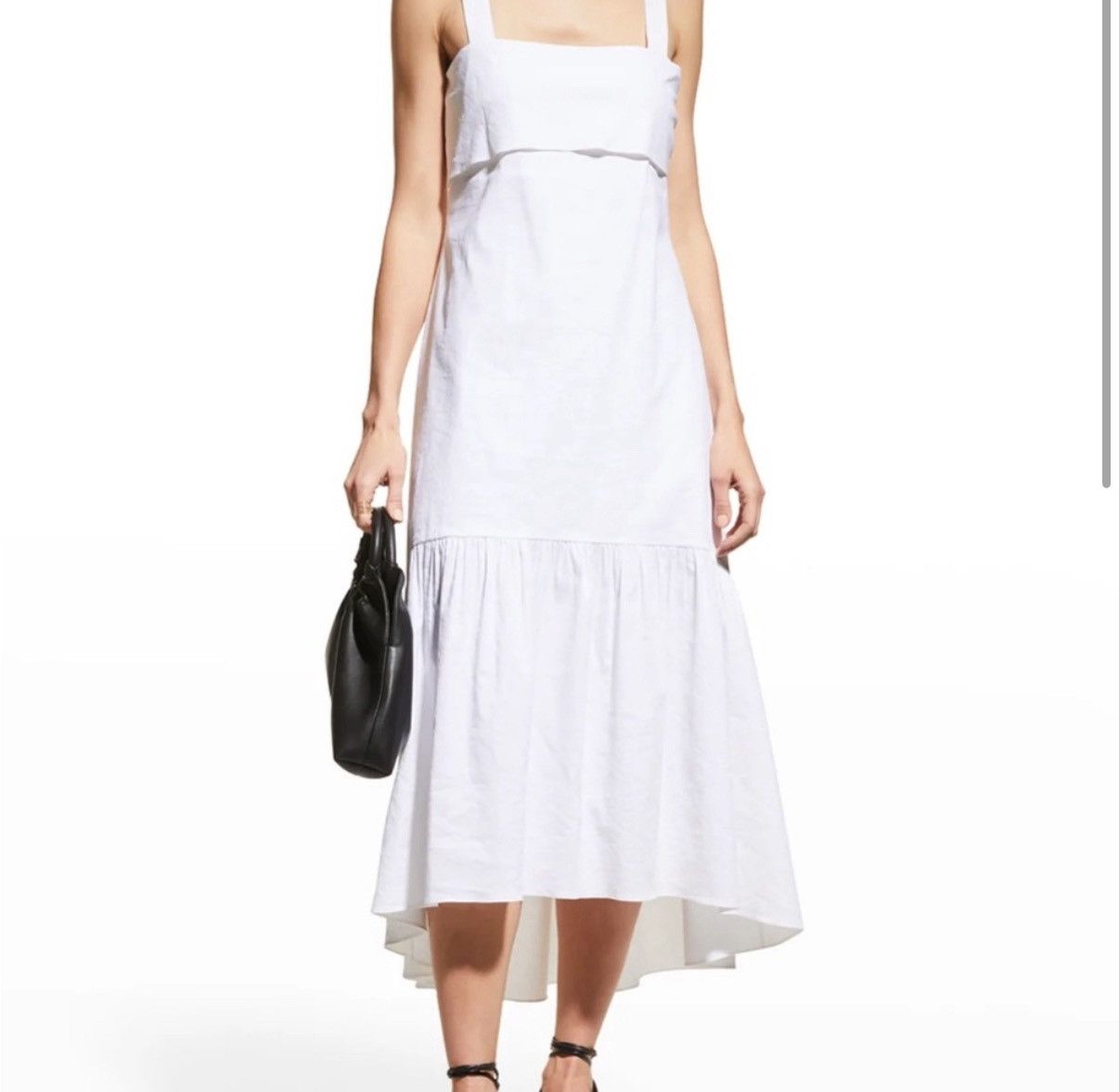 Theory Beautiful tie back theory dress in white Size S / US 4 / IT 40 - 2 Thumbnail