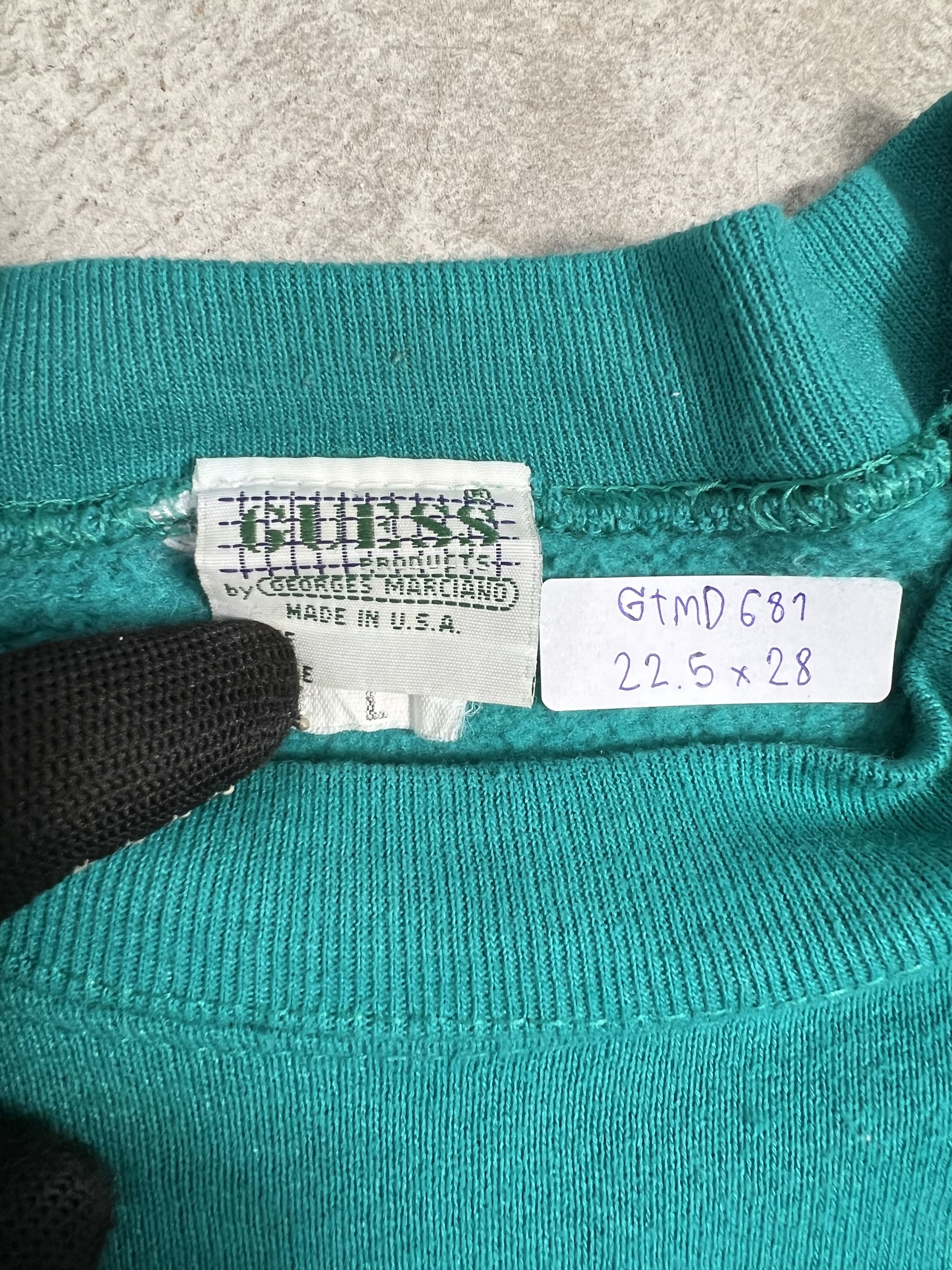 Guess Vtg 90s Guess Jeans Embroidered Box Logo (L) GTMD681 Size US L / EU 52-54 / 3 - 3 Thumbnail