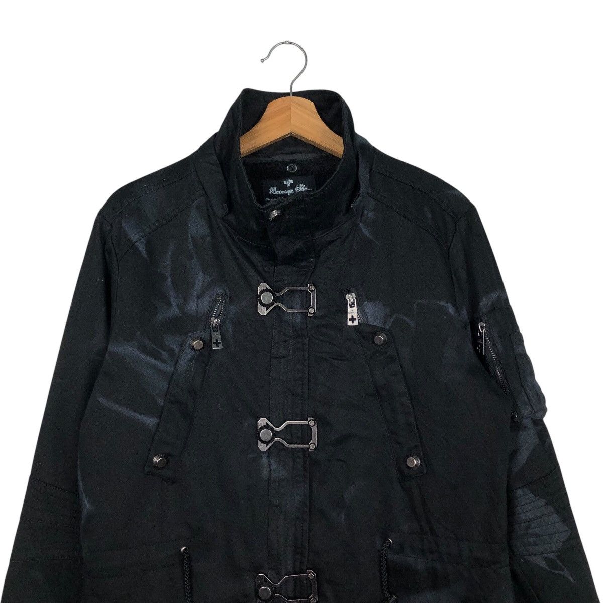 Japanese Brand 📌Buckle Biker Jacket Chore Bearning Sho Fur Blanket Punk Size US M / EU 48-50 / 2 - 4 Thumbnail