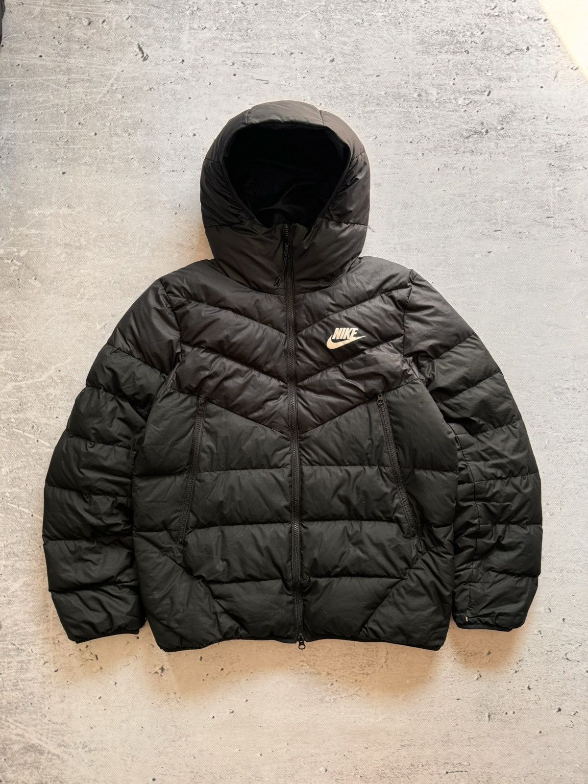 Nike × Nike ACG NIKE PUFFER DOWN BASIC LOGO OVERSIZE NYLON JACKET Size US L / EU 52-54 / 3 - 1 Thumbnail