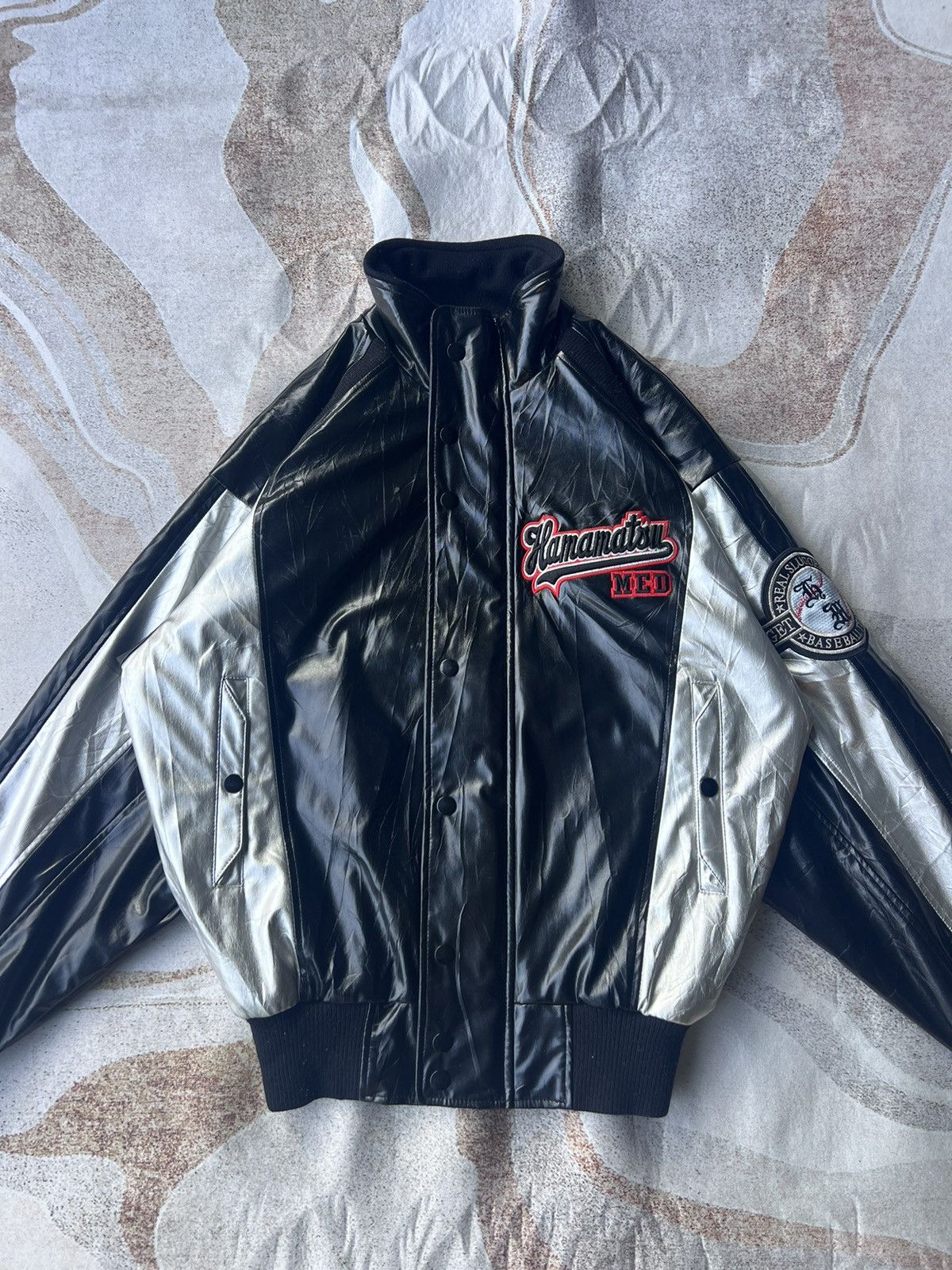 Mizuno Mizuno Hamamatsu Med Baseball Zipper Jacket Size US L / EU 52-54 / 3 - 3 Thumbnail
