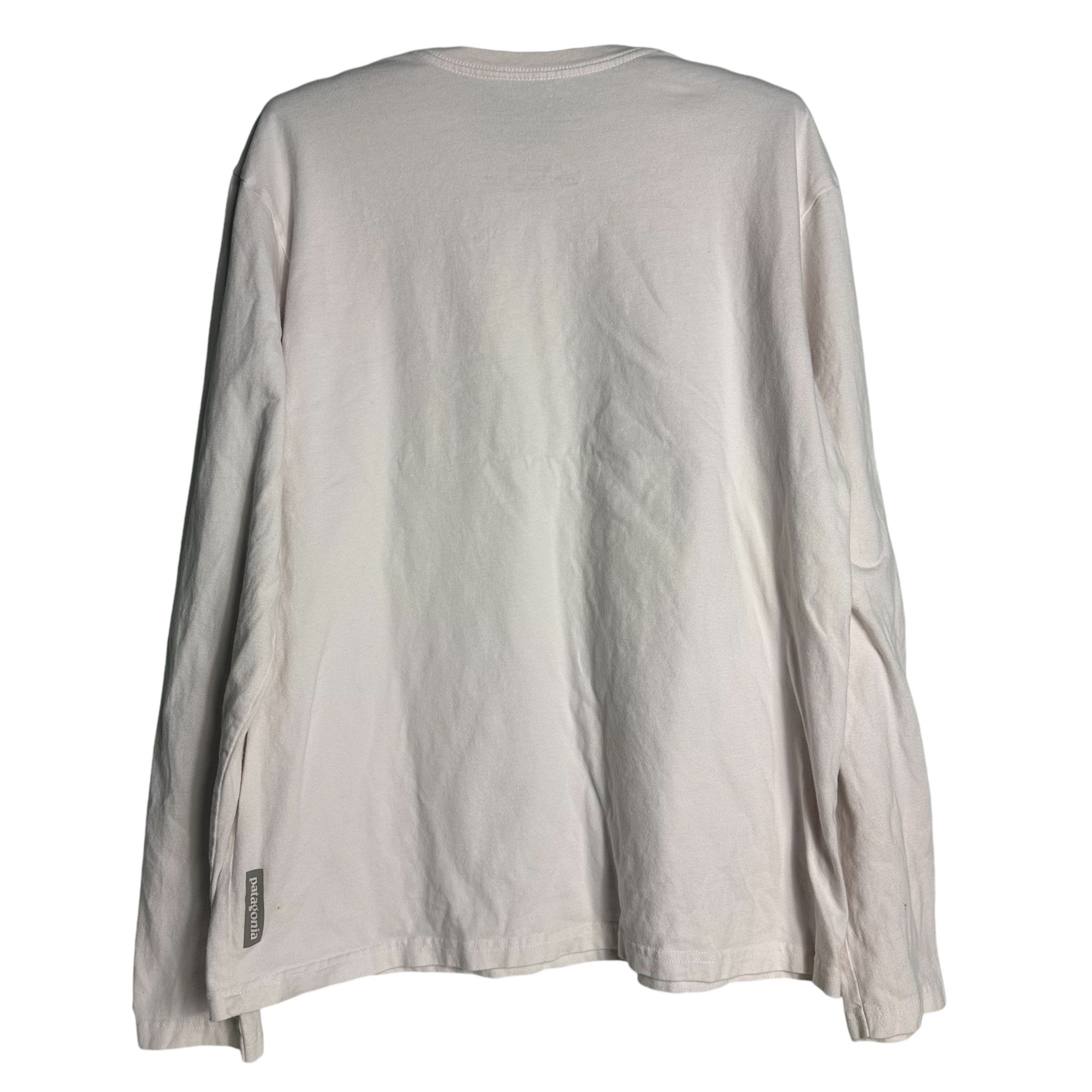 Patagonia 🔥RARE🔥Vintage Patagonia Spell Out OG L/Sleeve T-shirt Size US L / EU 52-54 / 3 - 4 Thumbnail