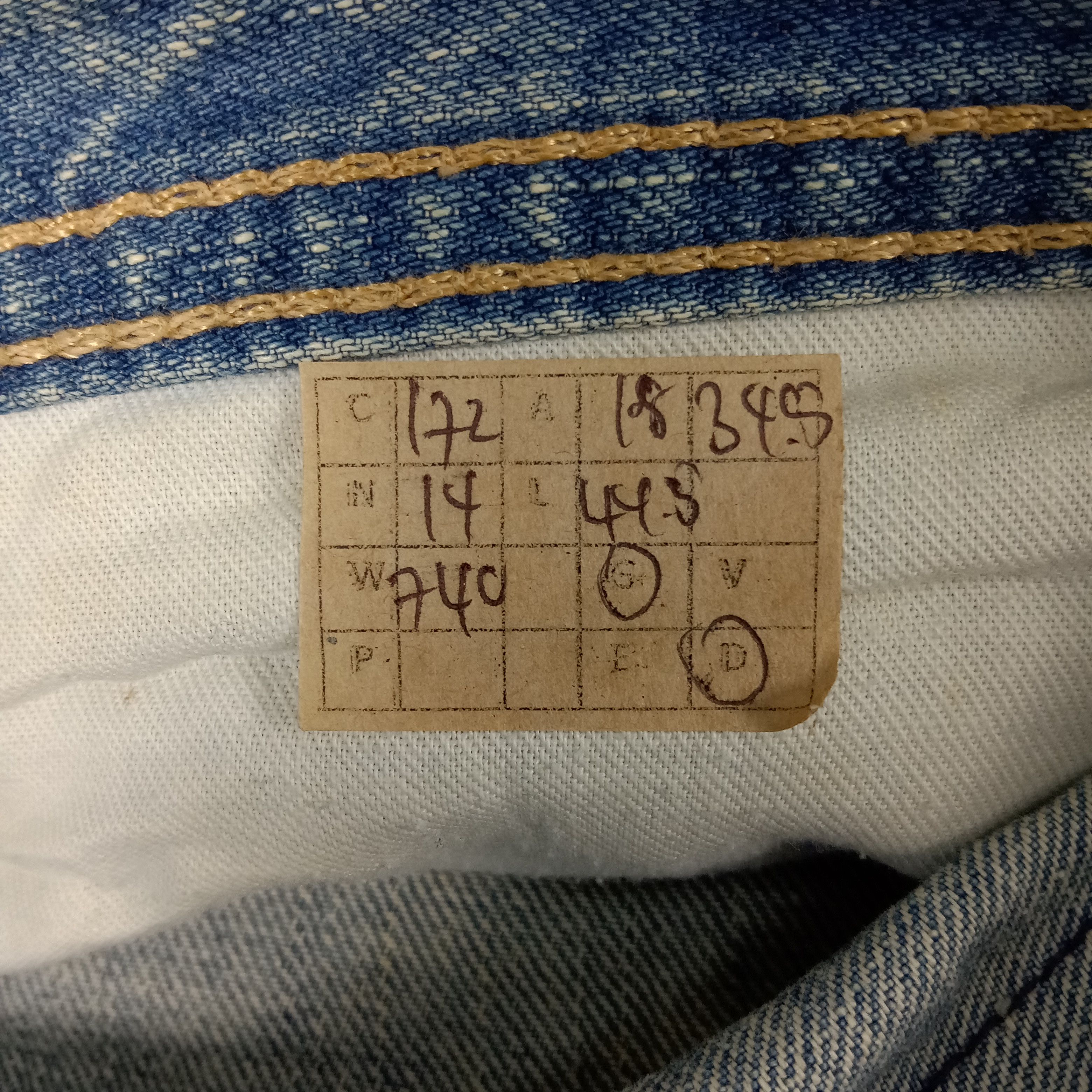 AG Adriano Goldschmied × Vintage Adriano Goldschmied American Distressed Style Jeans Size US 36 / EU 52 - 17 Thumbnail
