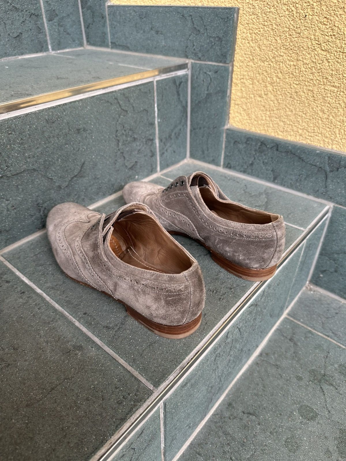 Prada Prada Loafers Women Shoes size 36 us-6,5 Brown-Gray Size US 6.5 / IT 36.5 - 8 Thumbnail