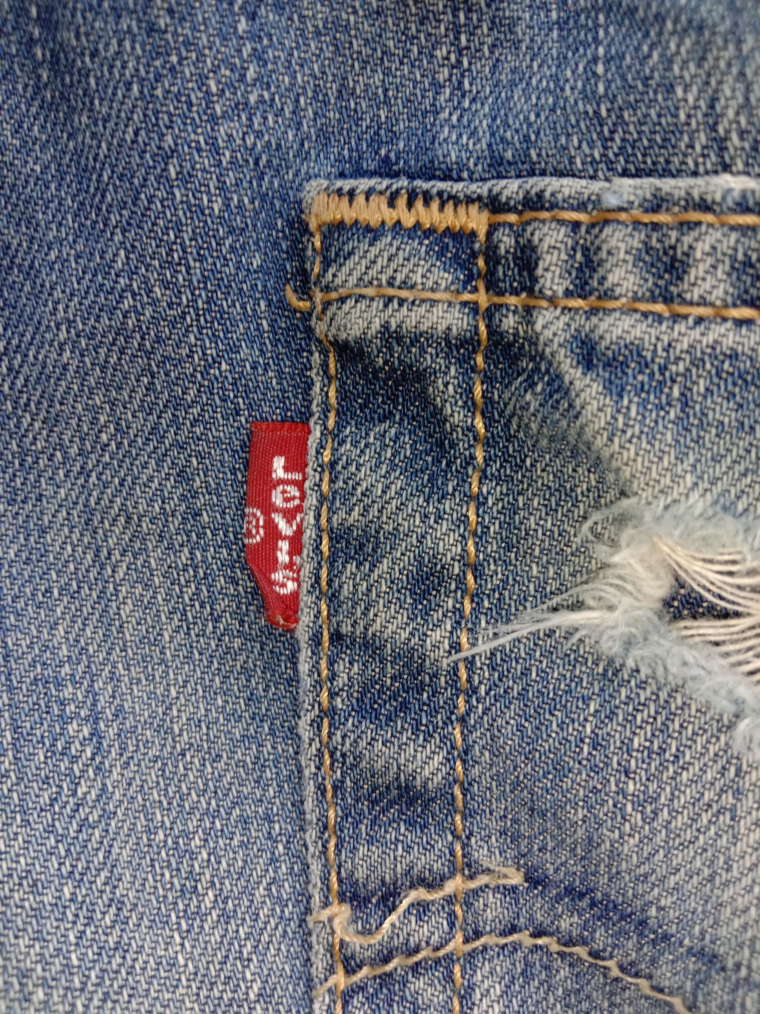 Levi's Vintage Levi’s 501 Jeans Rusty Distressed Denim Size US 30 / EU 46 - 11 Thumbnail
