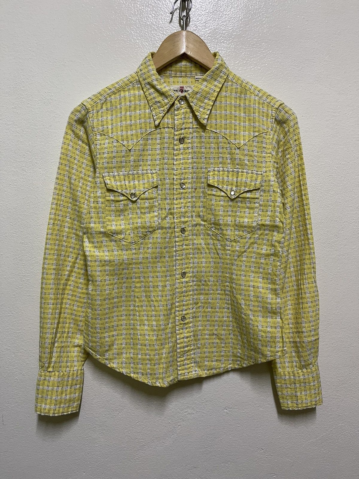 Levi's × Levi's Vintage Clothing Levis For Women Western Shirt Snap Button Size M / US 6-8 / IT 42-44 - 1 Thumbnail