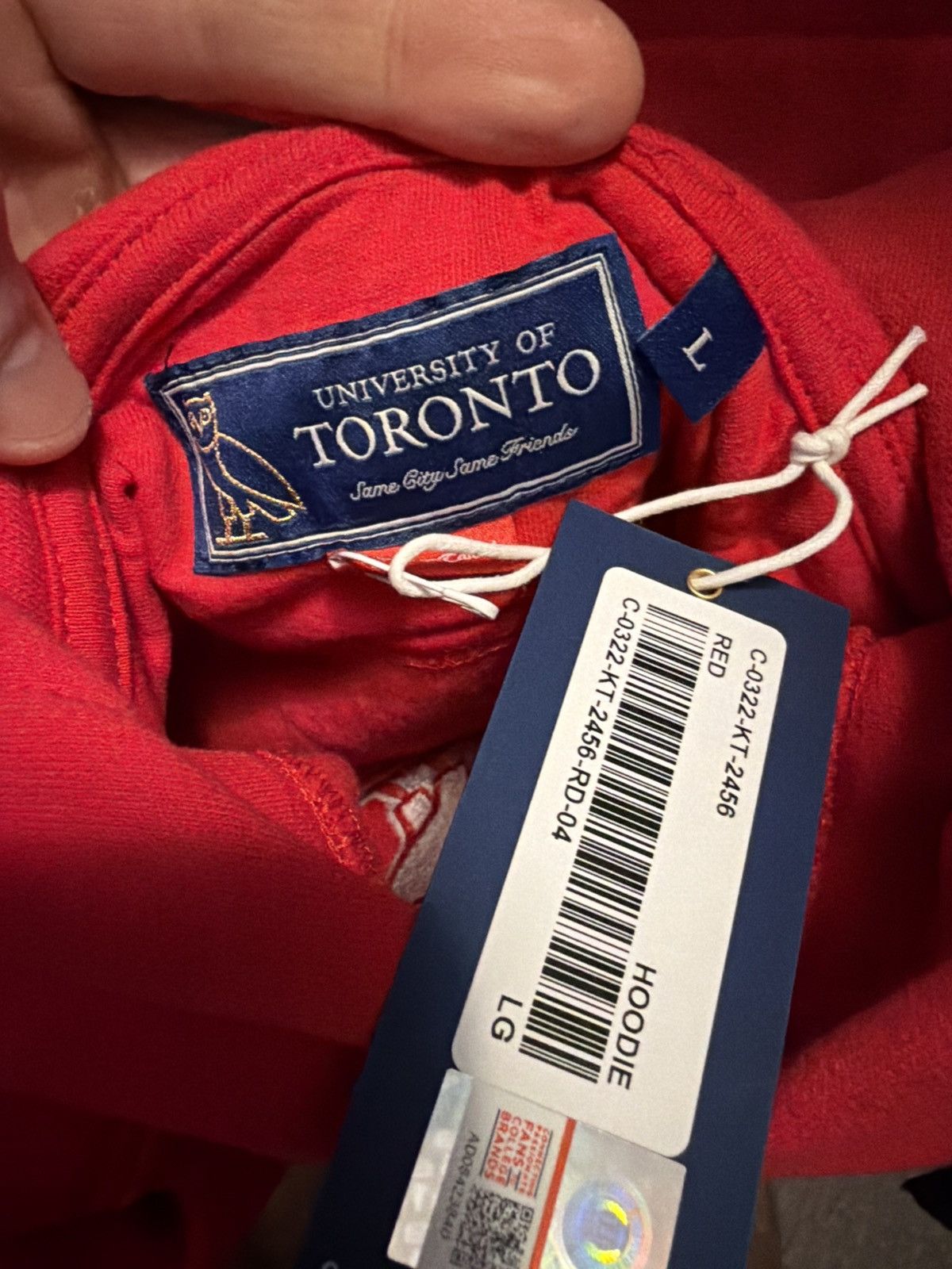 Drake OVO® / U OF T UNIVERSITY HOODIE Size US L / EU 52-54 / 3 - 6 Thumbnail