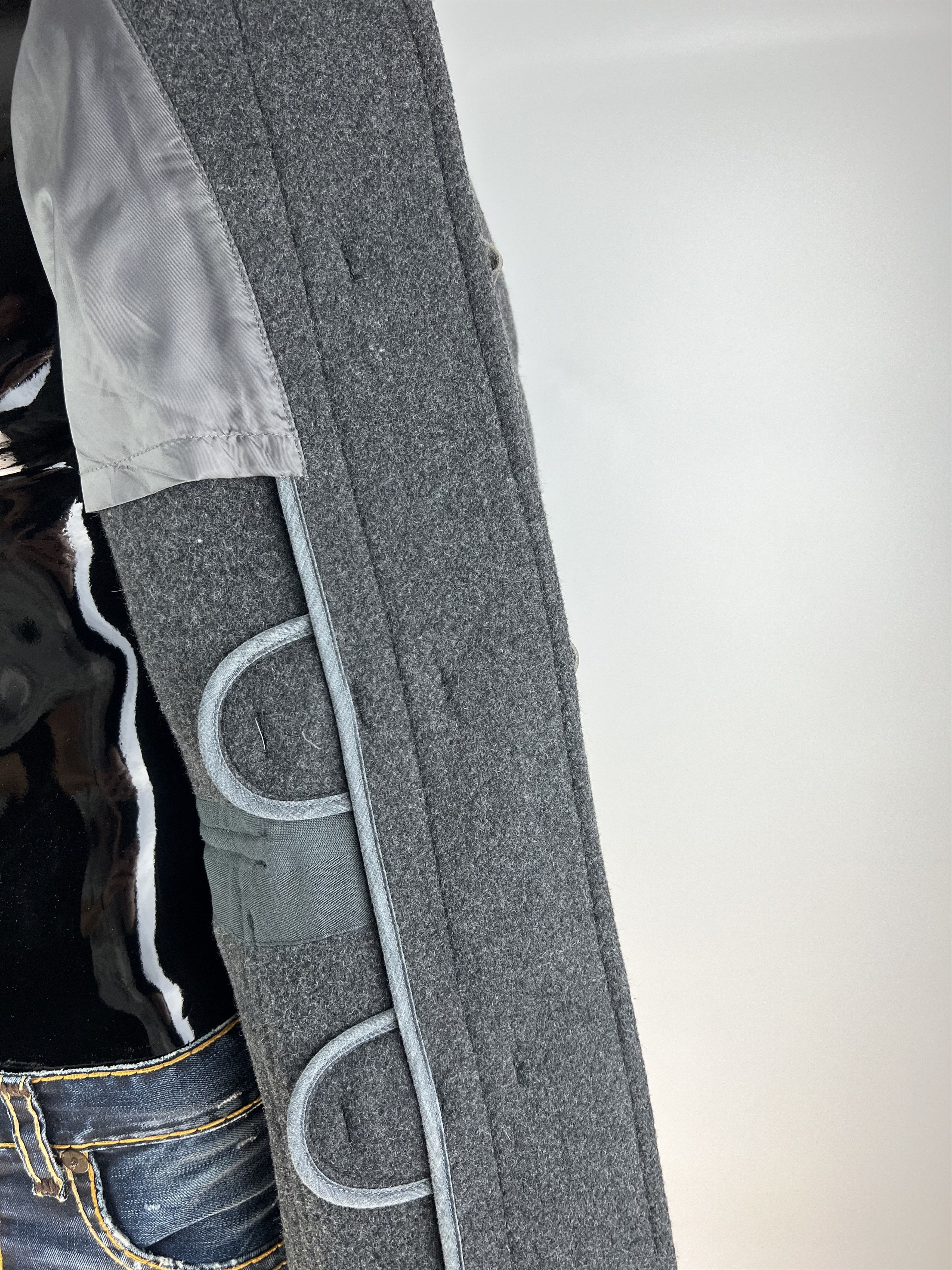 Japanese Brand Uniqlo Men's Wool Duffle Coat Gray Size S Size US S / EU 44-46 / 1 - 10 Thumbnail