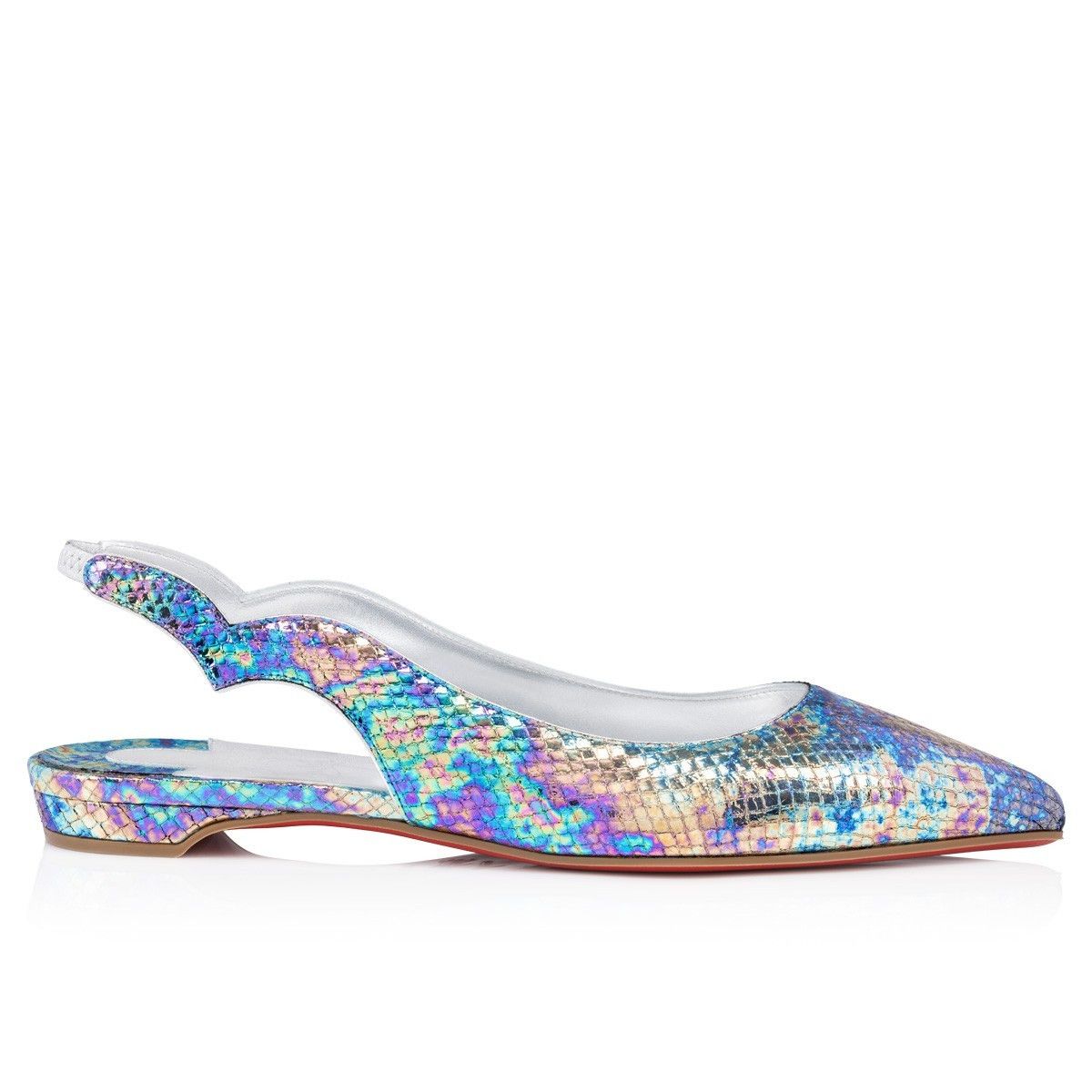 Christian Louboutin Hot Chickita Sling Aurore Boréale Size US 8 / IT 38 - 1 Thumbnail
