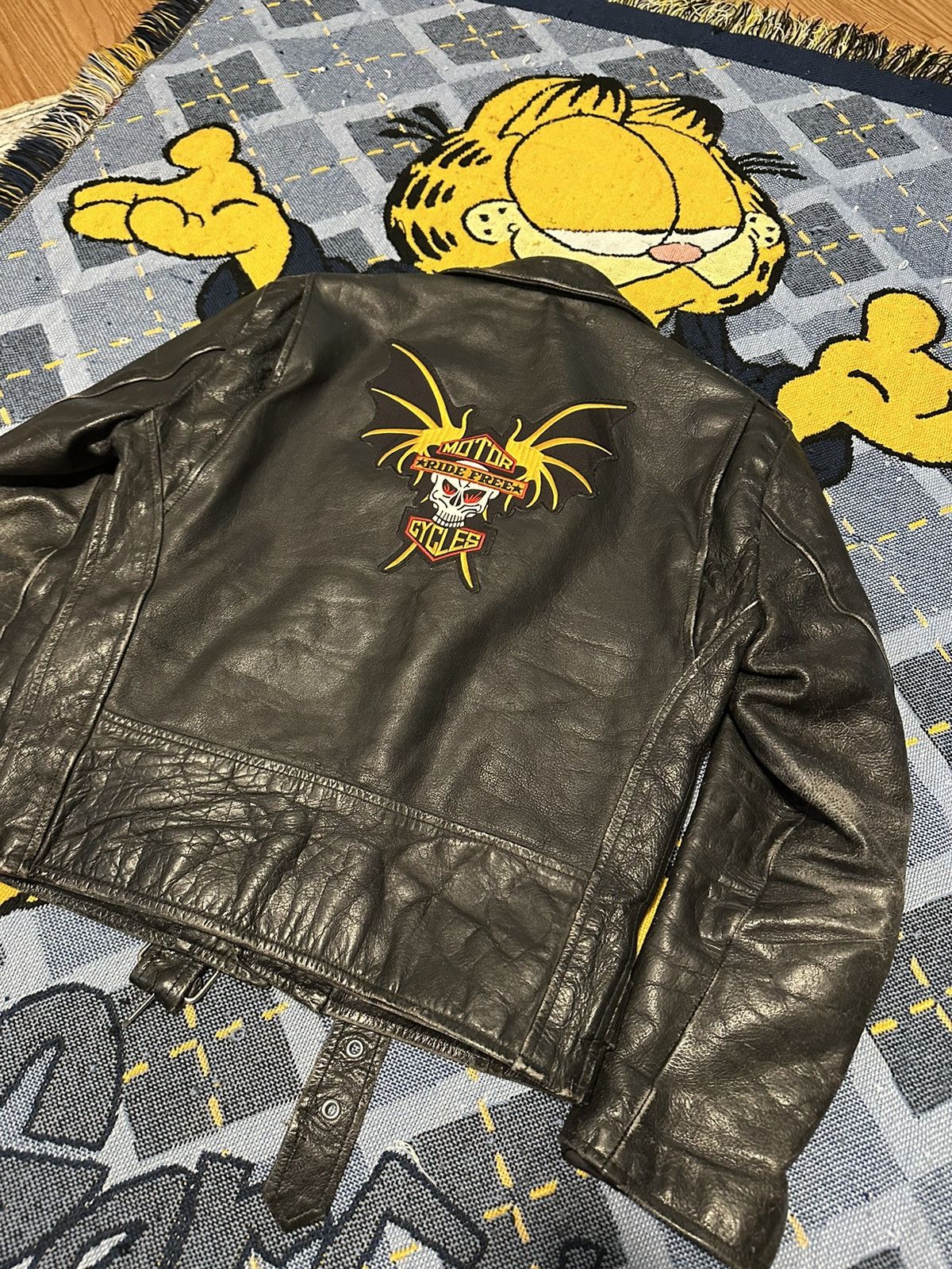 Harley Davidson Vintage 80s Harley-Davidson Leather Biker Jacket Size US S / EU 44-46 / 1 - 9 Thumbnail