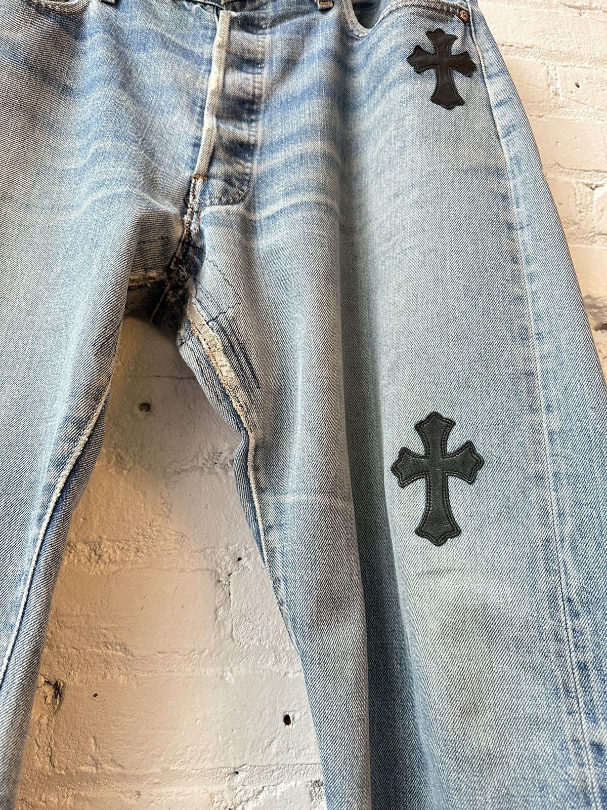 Chrome Hearts CHROME HEARTS SUMMER PATCH WASH Size US 33 - 3 Thumbnail