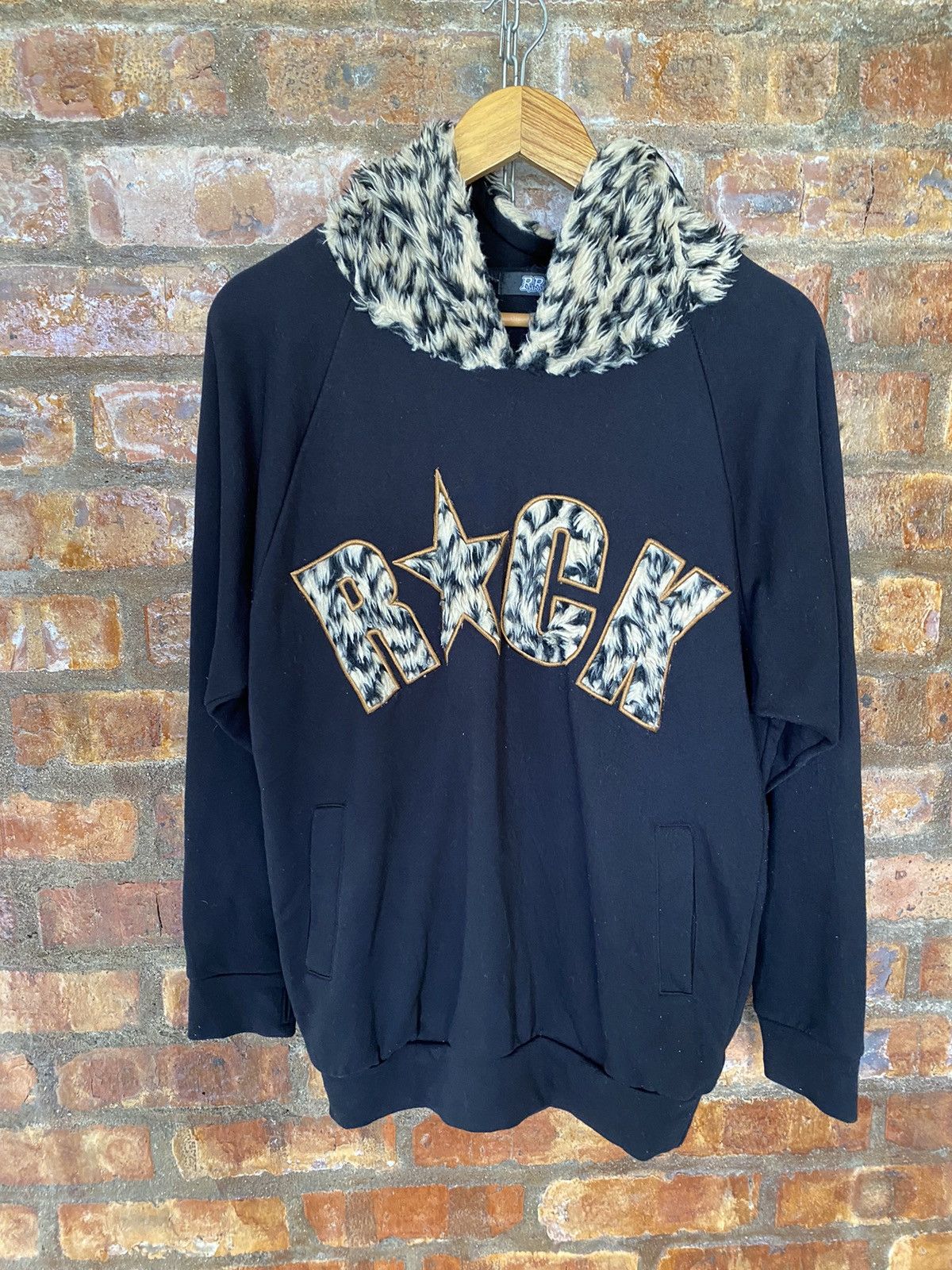 Japanese Brand Vtg Ryu.Ryu Japan Cat ear Fleece Leopard hoodie Size M / US 6-8 / IT 42-44 - 2 Thumbnail