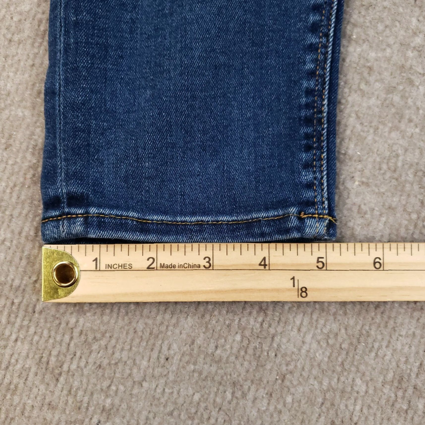 Hudson Hudson Jeans Womens Jeans 30x28 Blue Denim Skinny Stretch High Rise Size 30" / US 8 / IT 44 - 4 Thumbnail
