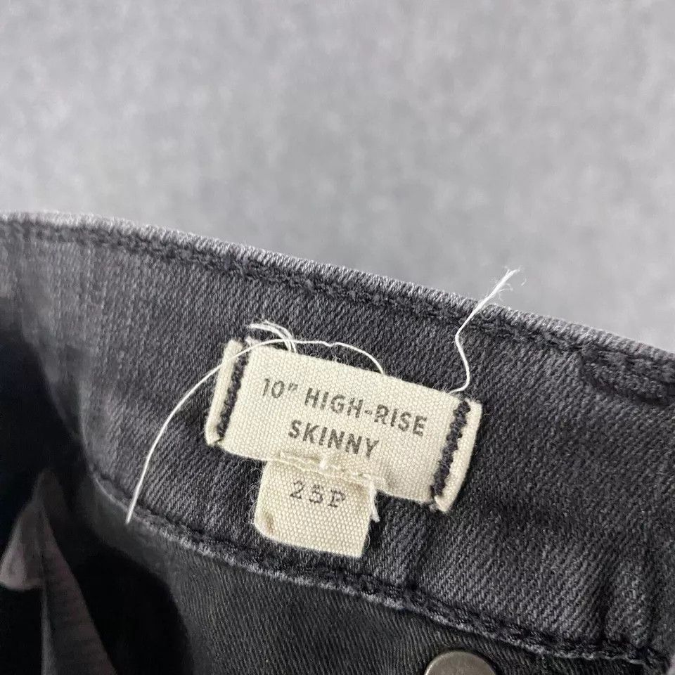 Madewell Madewell Jeans Women's 25P Skinny 10" High Rise Button Fly Size 32" / US 10 / IT 46 - 8 Thumbnail