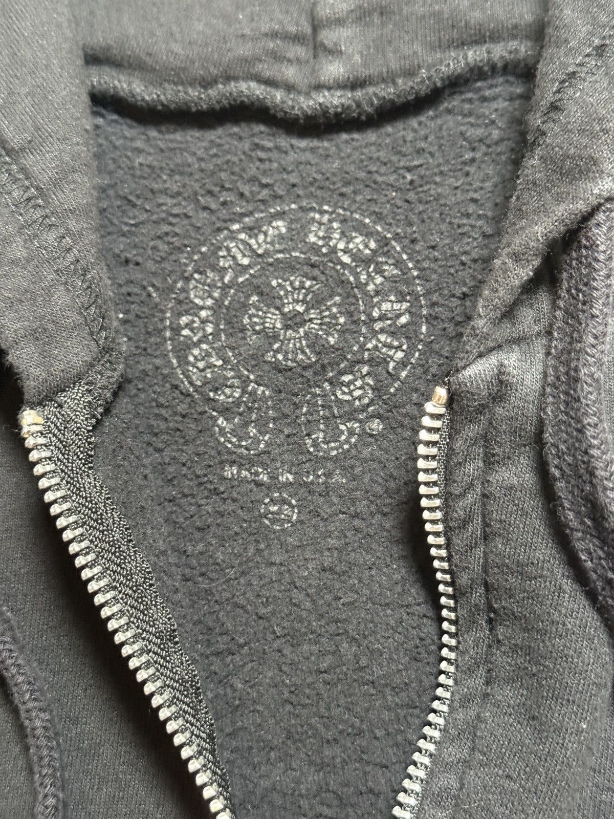 Chrome Hearts Chrome Hearts Las Vegas Horseshoe Logo Zip Up Hoodie Size US XS / EU 42 / 0 - 6 Thumbnail